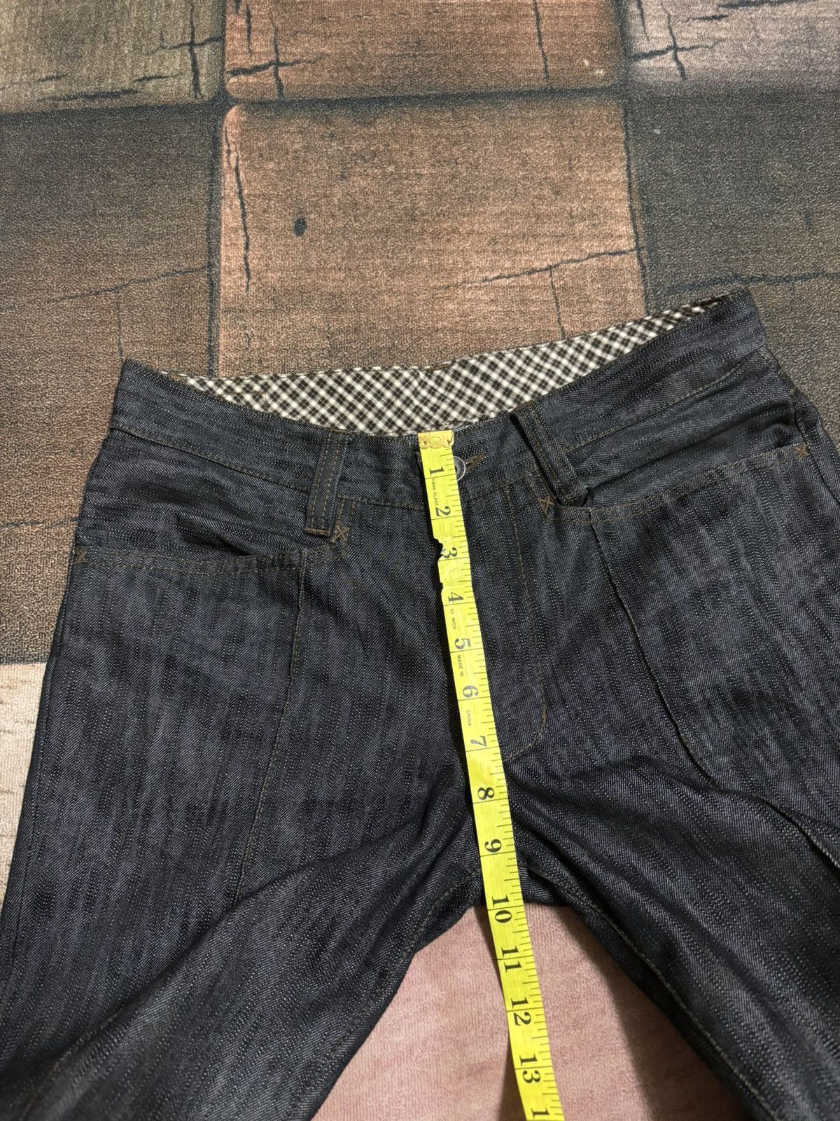 If Six Was Nine flare pleated nicole club for men denim rare design Size US 29 - 20 Thumbnail