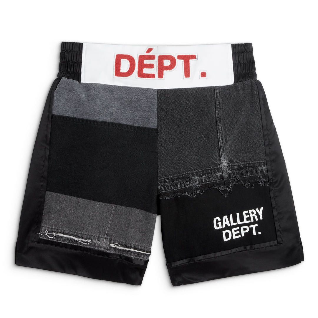Gallery Dept. o1mle0326 Boxing Trunks Shorts in Black Size US 30 / EU 46 - 1 Thumbnail