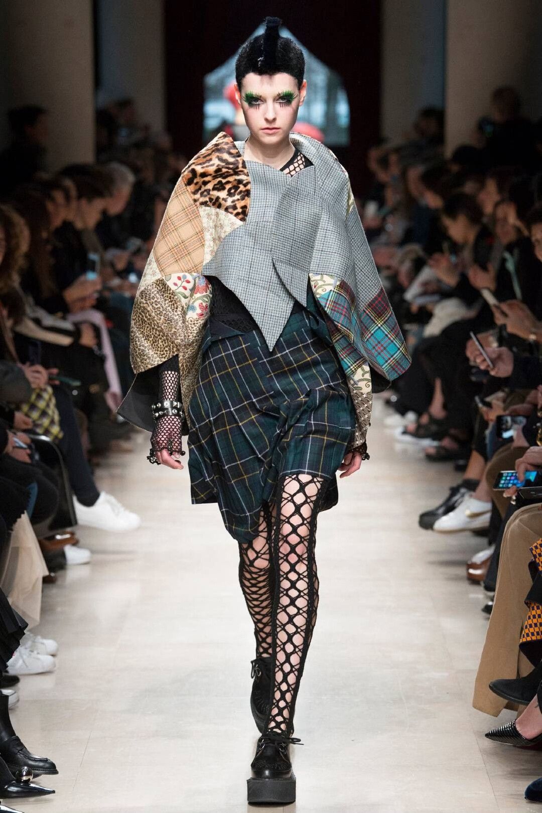 junya watanabe vintage pleated skirt pants