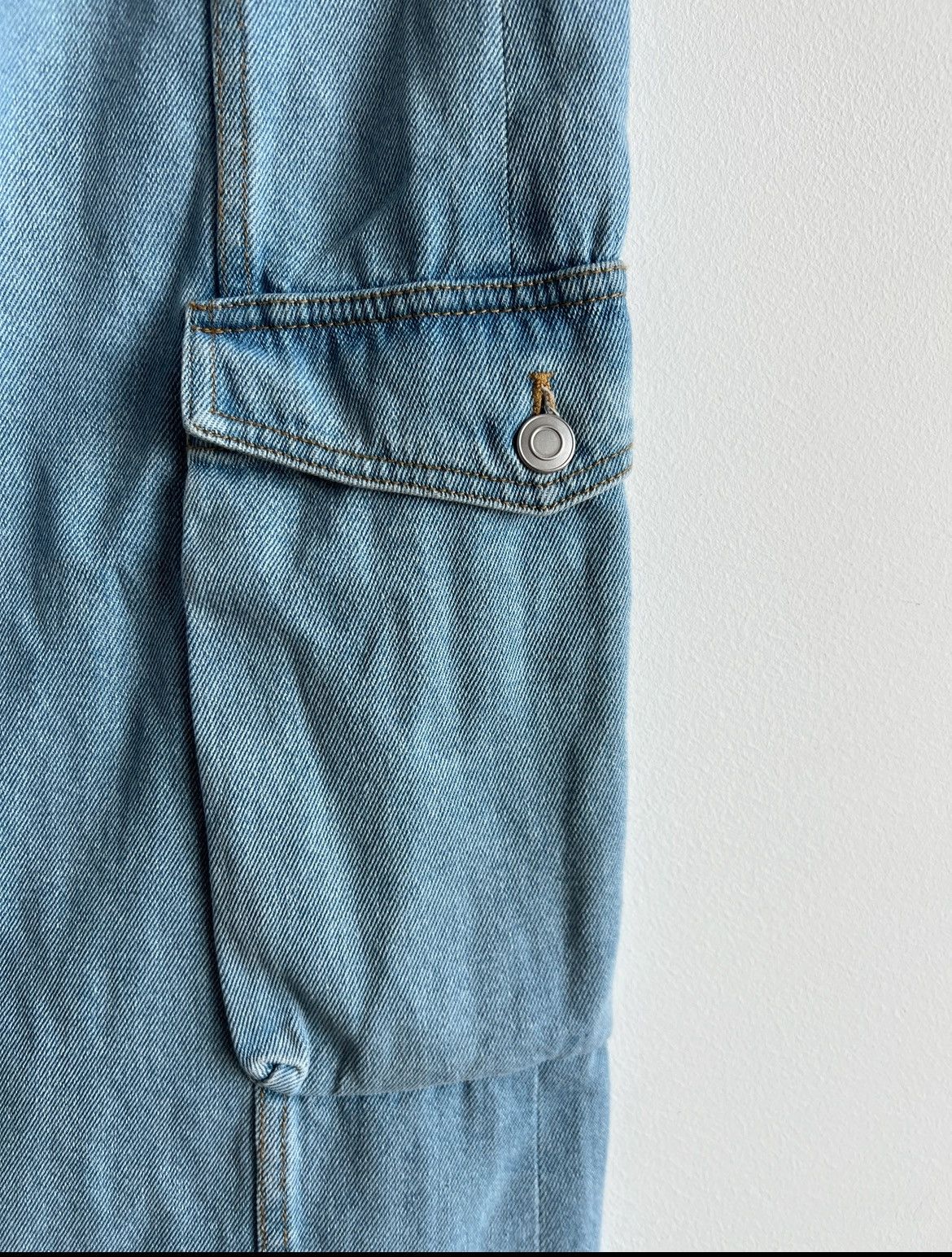 Other Egonlab Blue Cargo Jeans Size US 30 / EU 46 - 2 Thumbnail