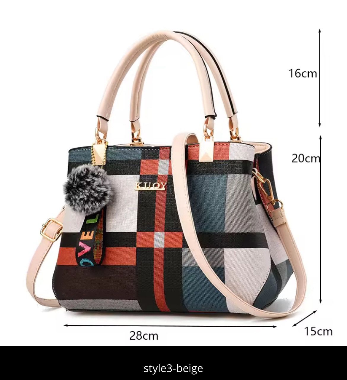 KUON Nylon Crossbody Bag - Streetwear Essential Size ONE SIZE - 12 Thumbnail