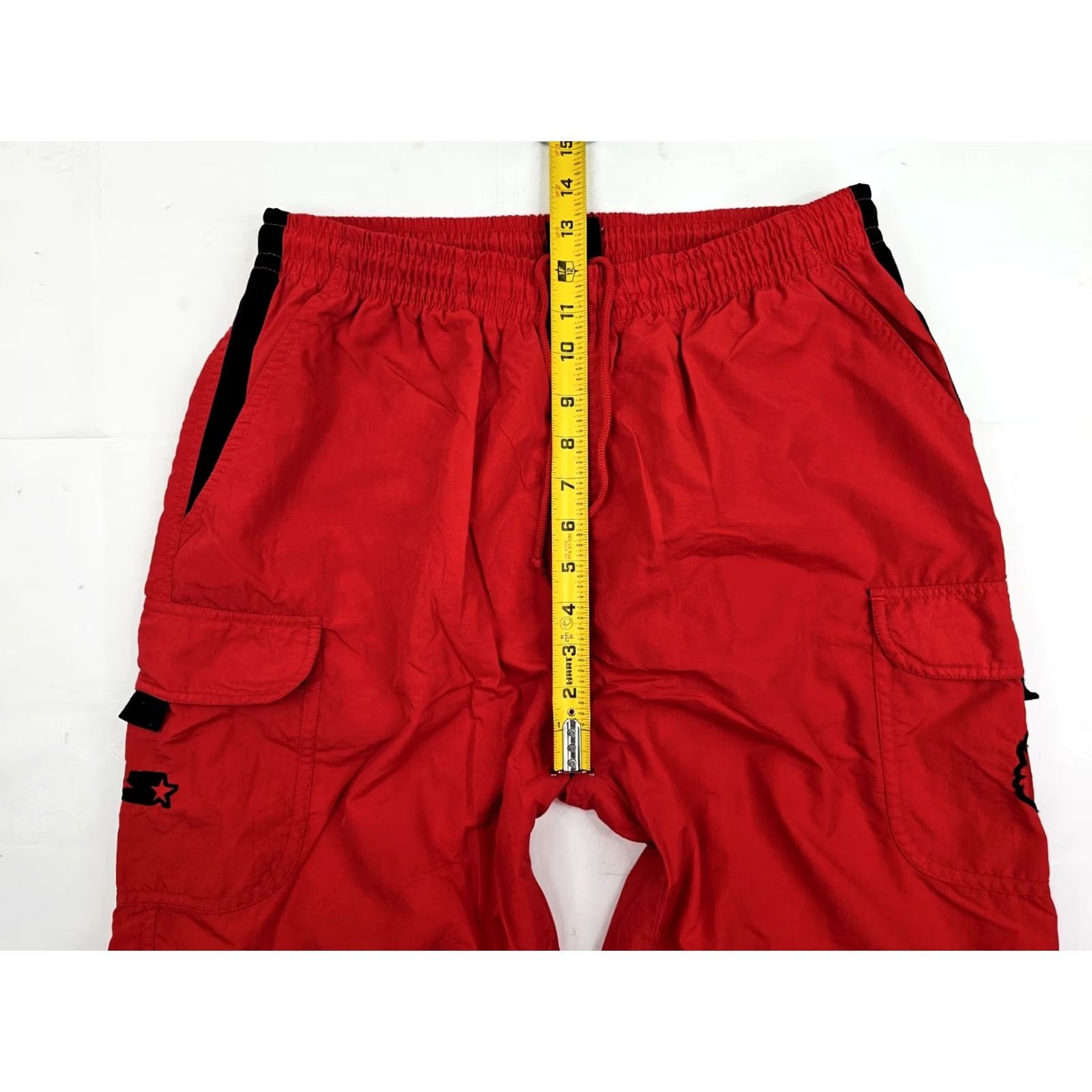 Starter VINTAGE Starter Y2K Convertible Track Pants Shorts Men M 30x29 Louisville Baggy Size US 31 - 6 Thumbnail