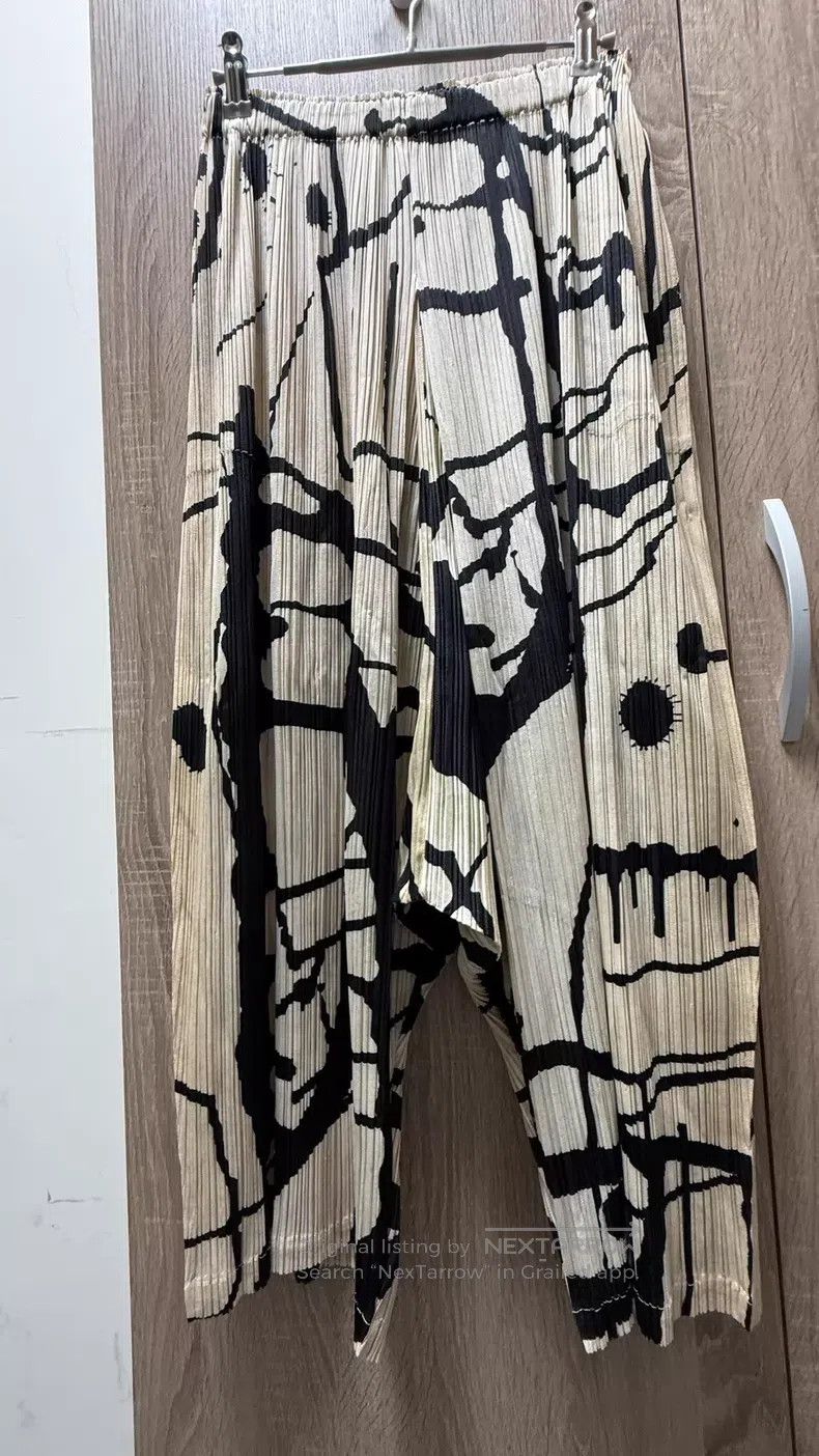 Issey Miyake Issey Miyake size:3 Color-block Pants Size 31" - 3 Thumbnail
