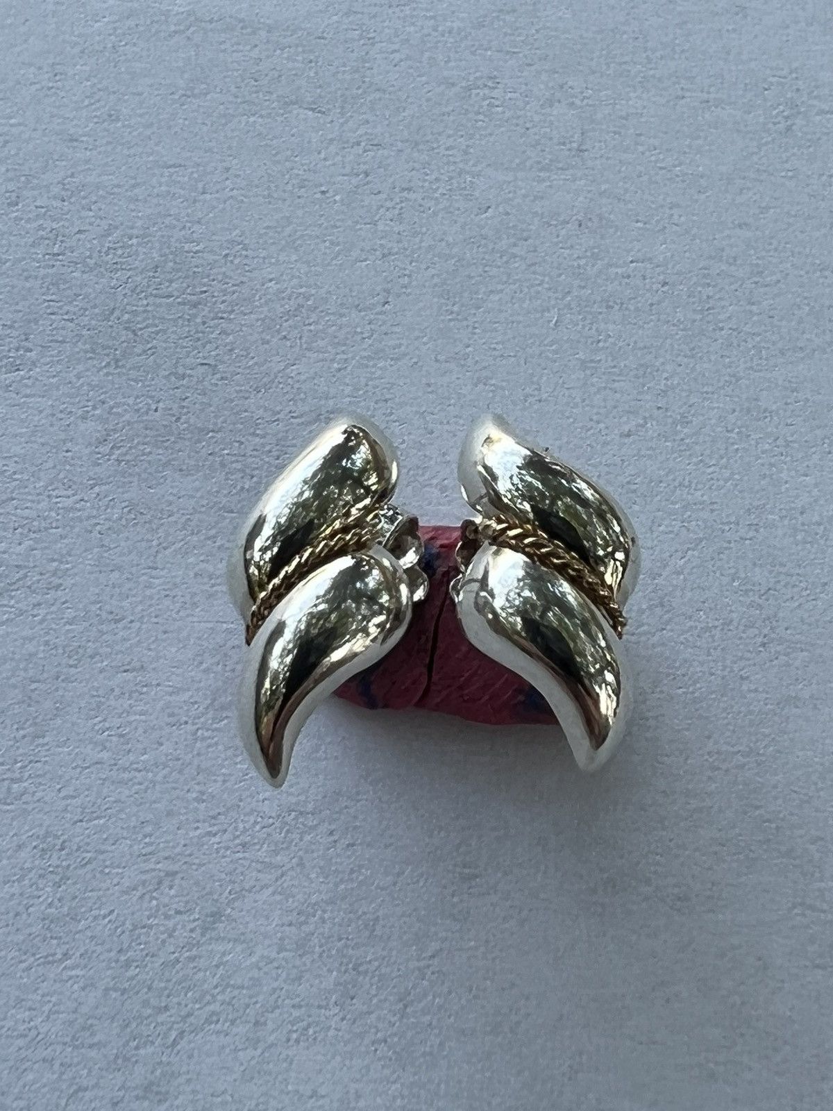 Tiffany & Co. Tiffany & Co. Sterling Silver Sea Shell Braided Earrings Size ONE SIZE - 1 Thumbnail