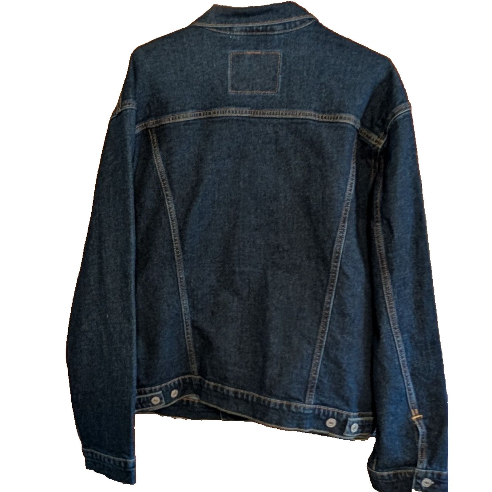 Levi's Levi's Trucker Jacket Jean Jacket Dark Wash X-LARGE NEW Size US XL / EU 56 / 4 - 2 Thumbnail