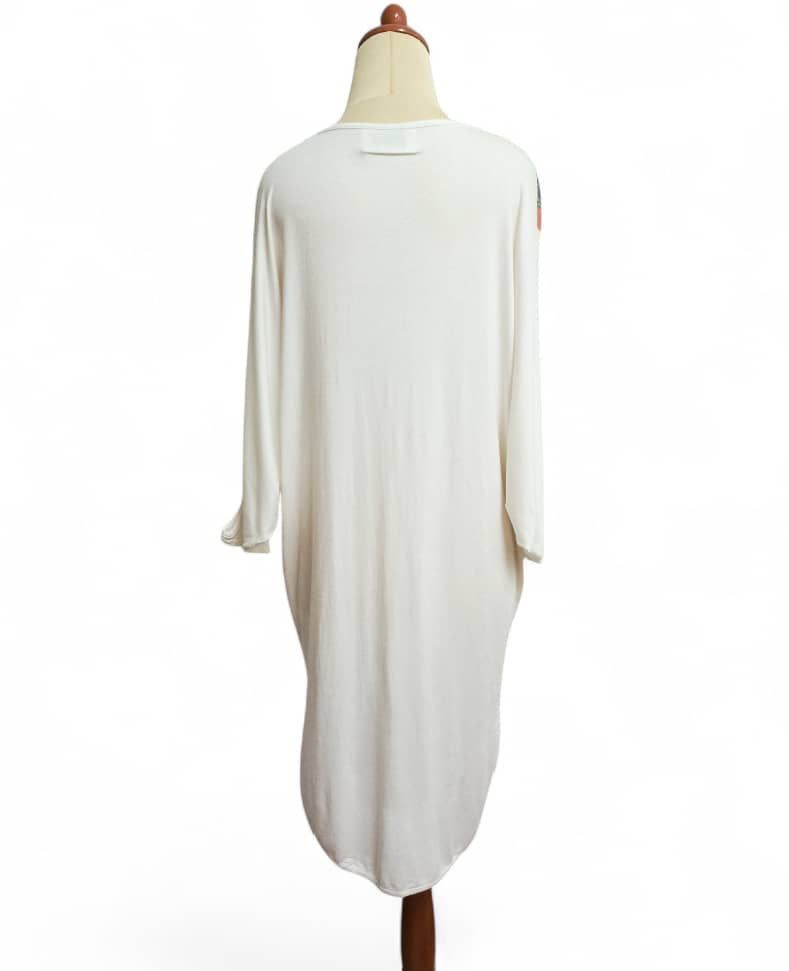 Maison Margiela MM6 Maison Martin Margiela Abstract Print V Neck Dress Size M / US 6-8 / IT 42-44 - 5 Thumbnail