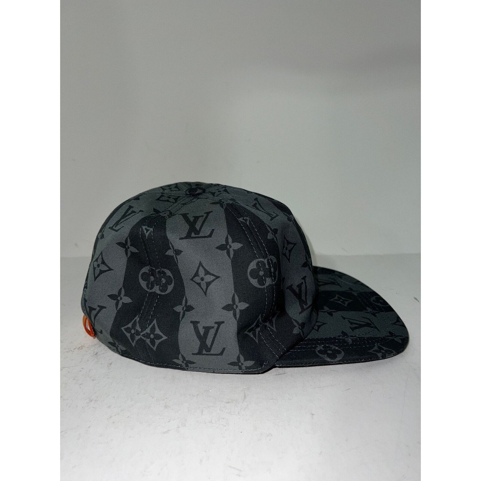 Louis Vuitton Louis Vuitton Nigo Stripe Logo Sun Cap Baseball Hat 58cm M Size ONE SIZE - 7 Thumbnail