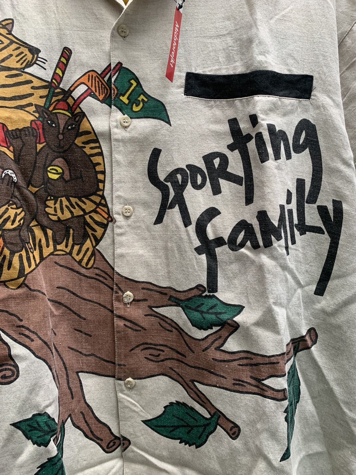 Jean Charles De Castelbajac Vintage JEAN CHARLES DE CASTELBAJAC " SPORTING FAMILY " Size US L / EU 52-54 / 3 - 4 Thumbnail
