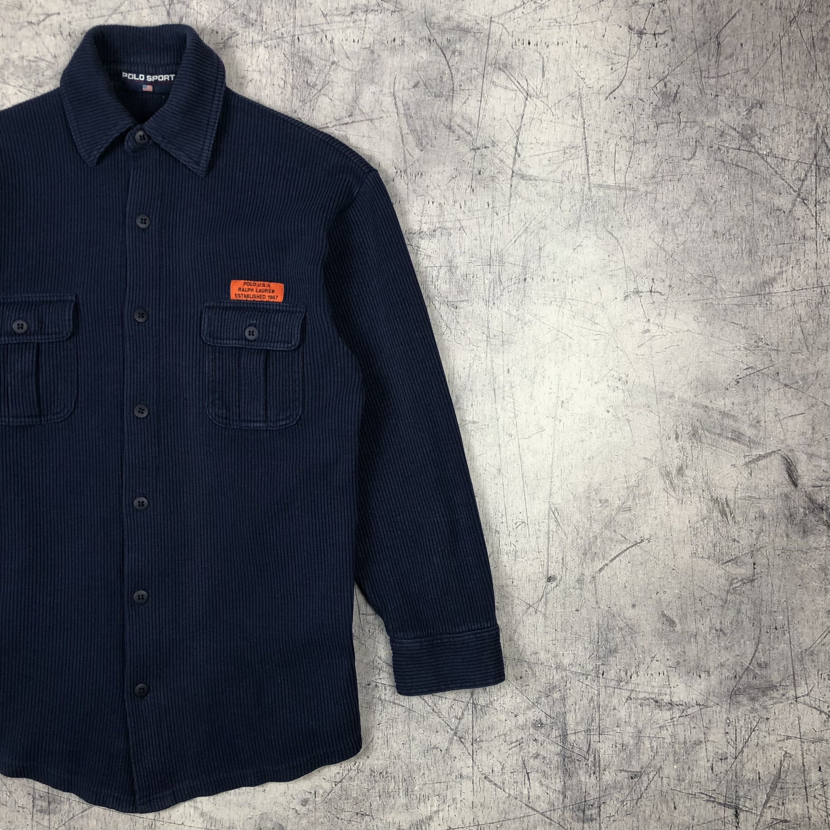 Polo Ralph Lauren 90s Polo Sport Ralph Lauren Corduroy Button Shirt Size S / US 4 / IT 40 - 3 Thumbnail
