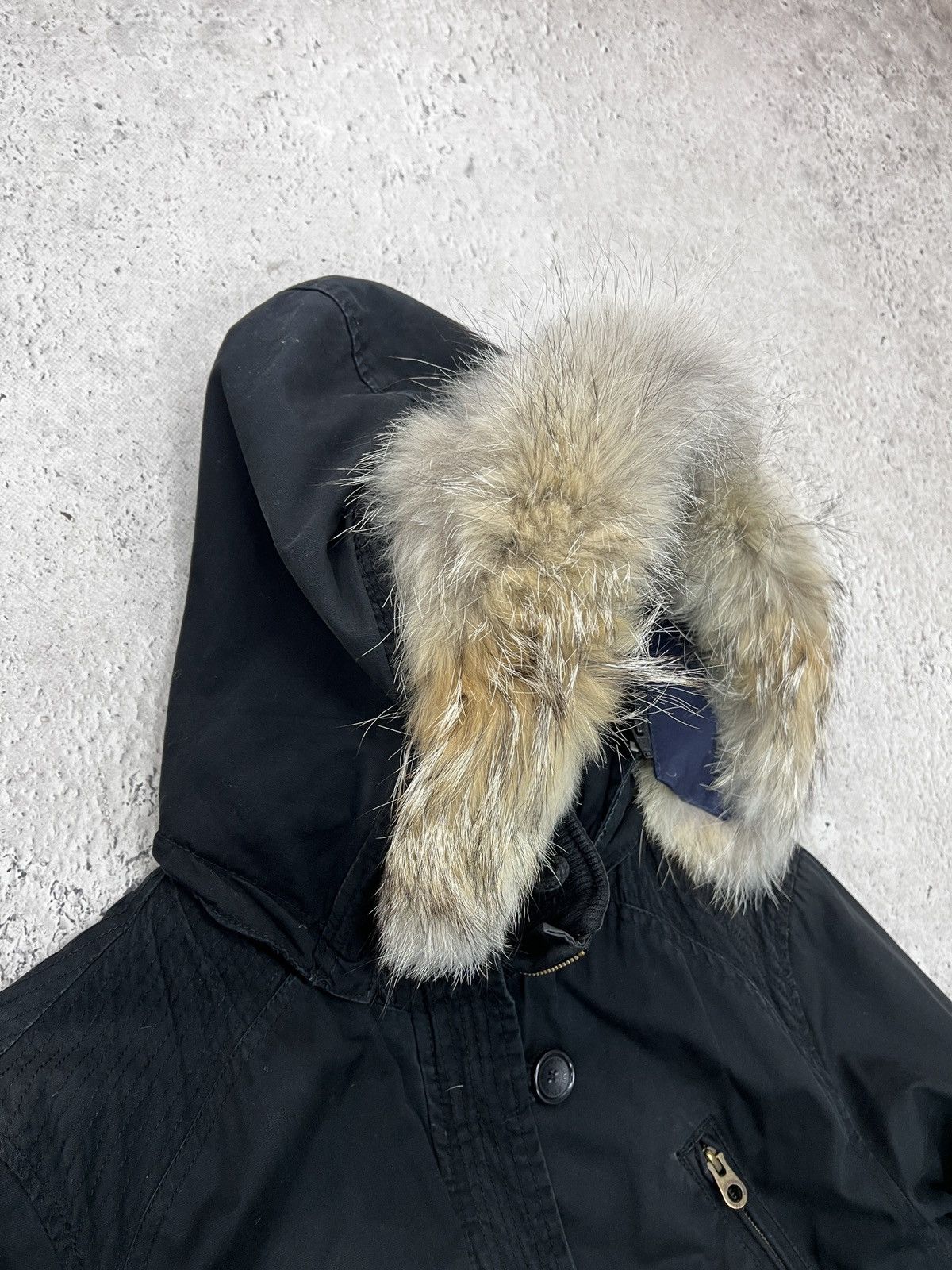 Hysteric Glamour Archive japanese 2000s hype fur hood if six was nine jacket Size US M / EU 48-50 / 2 - 5 Thumbnail