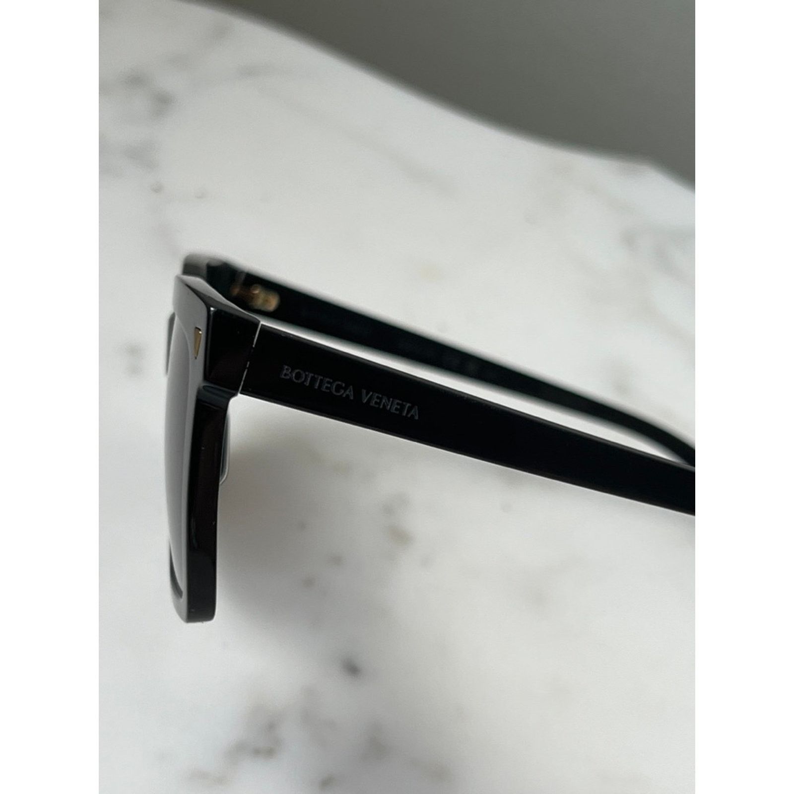 Bottega Veneta NEW Bottega Veneta BV1254S Black Square Sunglasses Size ONE SIZE - 5 Thumbnail