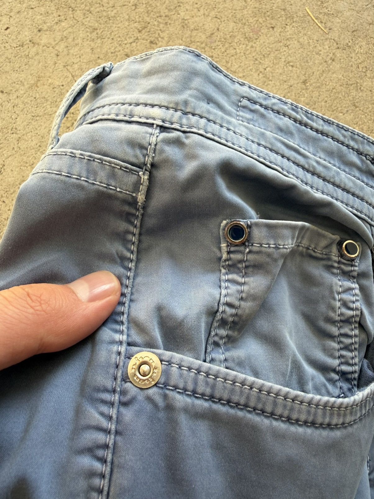 Kiton Kiton Blue Slim Fit Pants Size US 34 / EU 50 - 11 Thumbnail