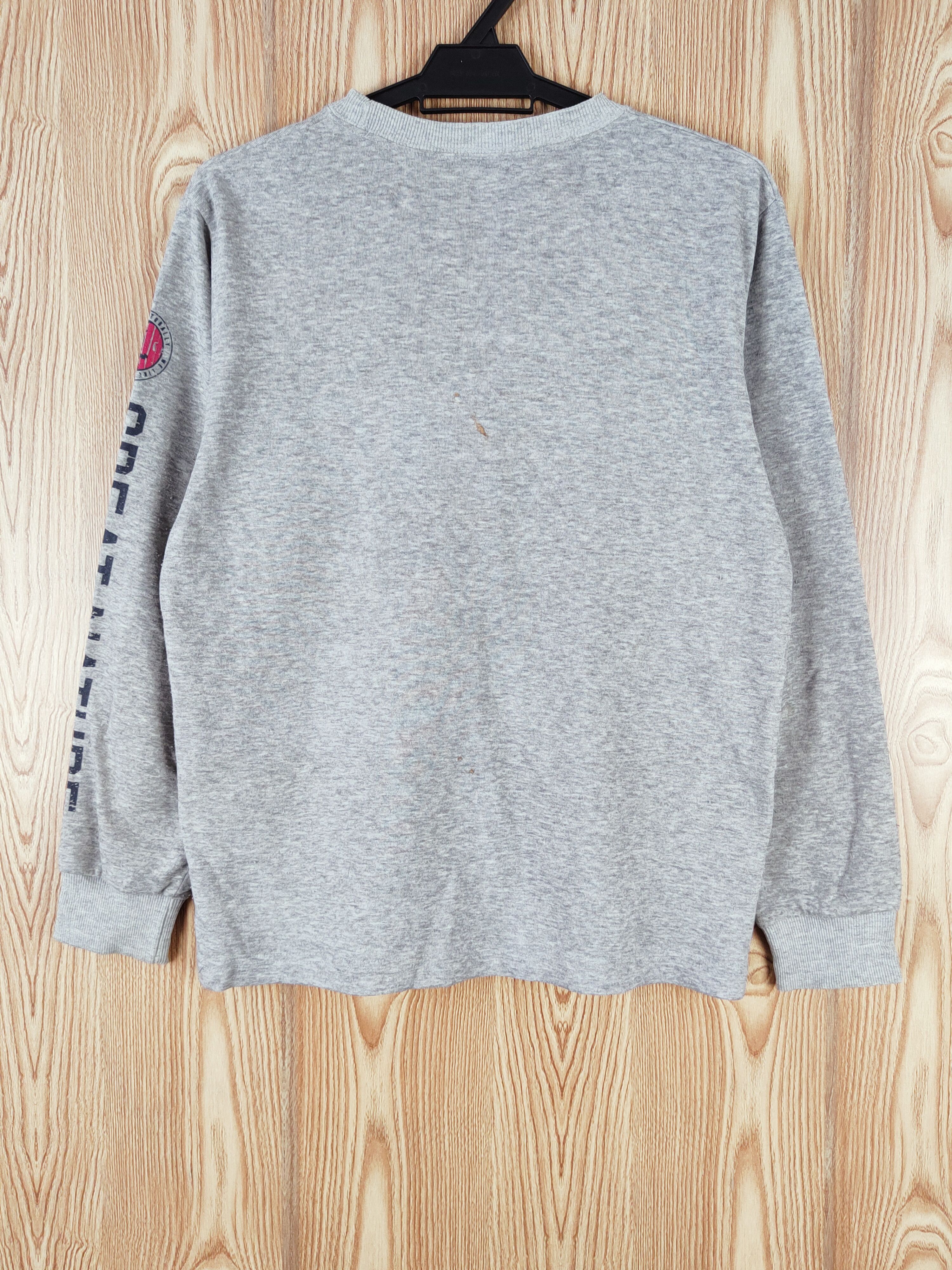 Japanese Brand × Vintage Vintage Japanese Brand Gray Sweatshirts Size US M / EU 48-50 / 2 - 9 Thumbnail