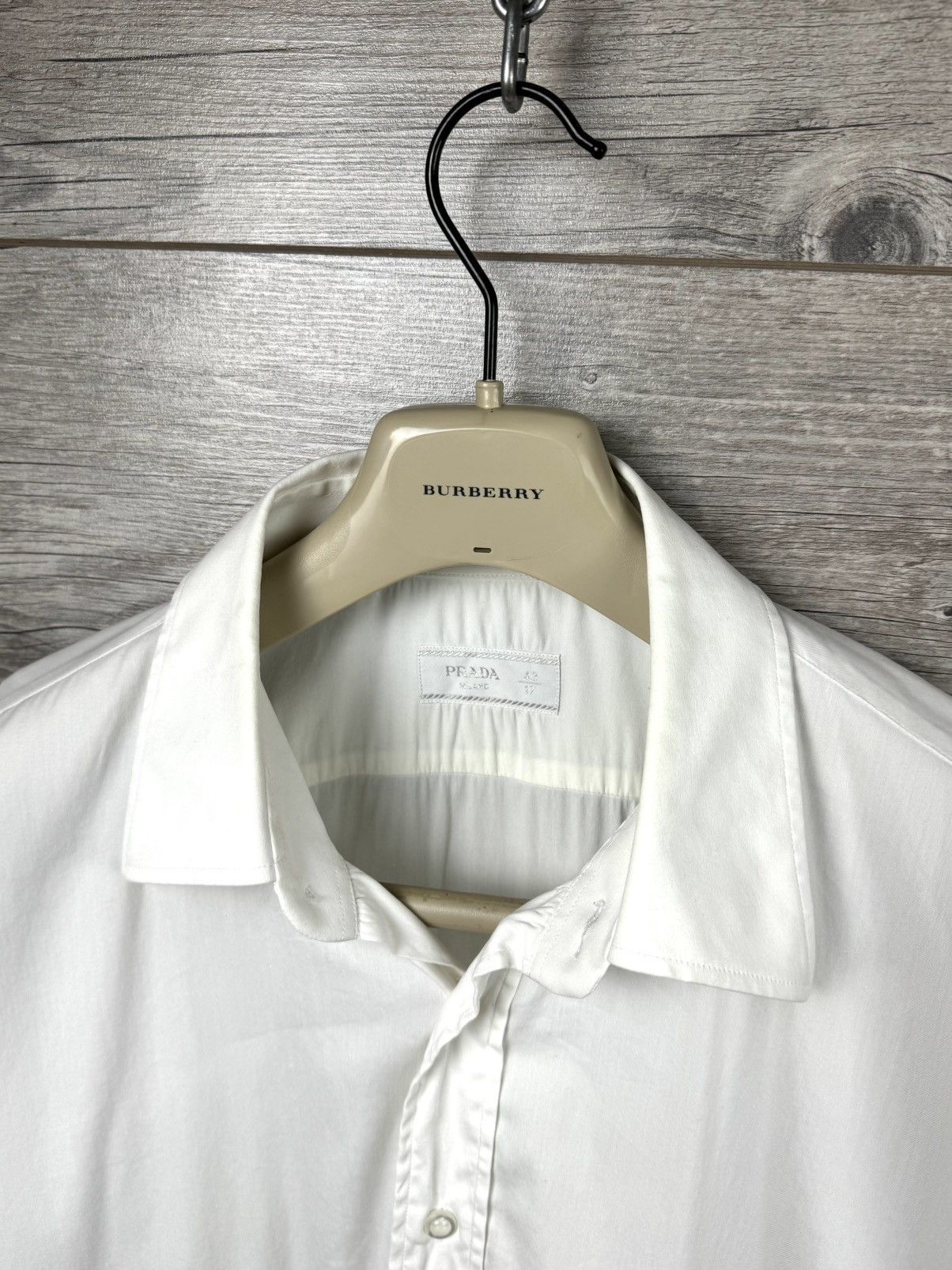 Prada Prada Milano Long-sleeved shirt Luxury polo Size US L / EU 52-54 / 3 - 5 Thumbnail