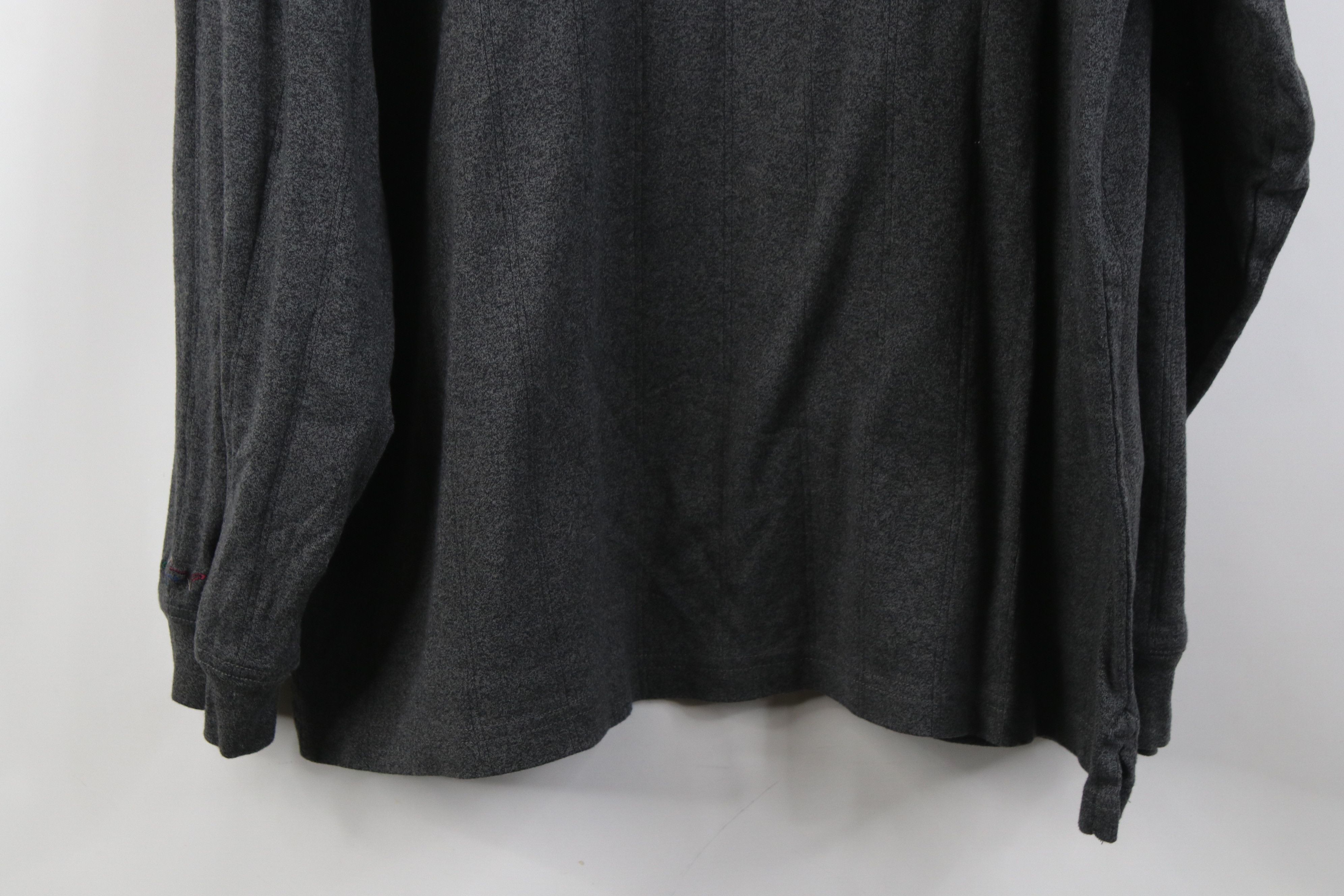 Vintage Vintage 90s Y2K Streetwear Heavy Long Sleeve Golf Polo Size US L / EU 52-54 / 3 - 11 Thumbnail