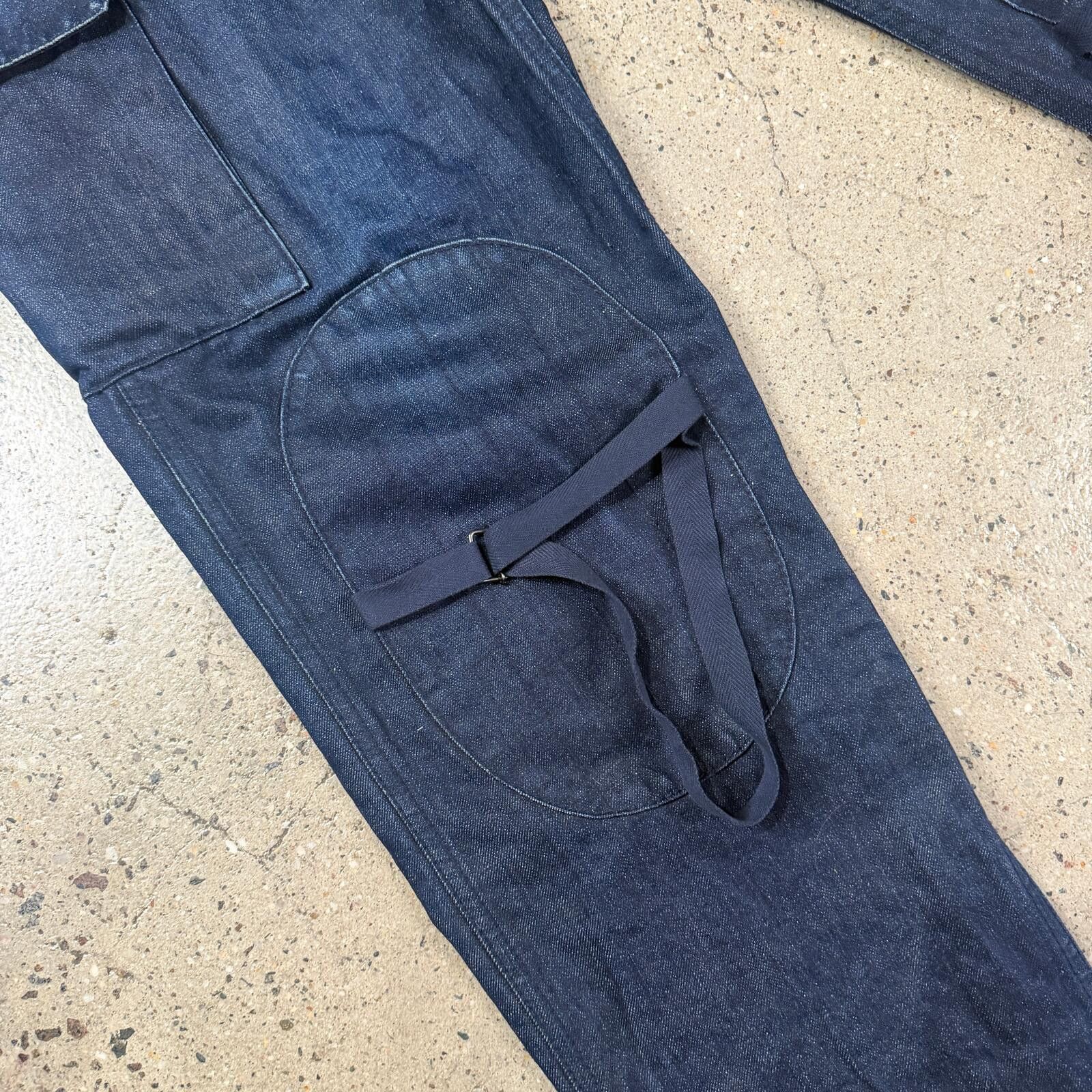 Junya Watanabe Junya Watanabe 2003 Denim Bondage Cargo Pants Size US 34 / EU 50 - 3 Thumbnail