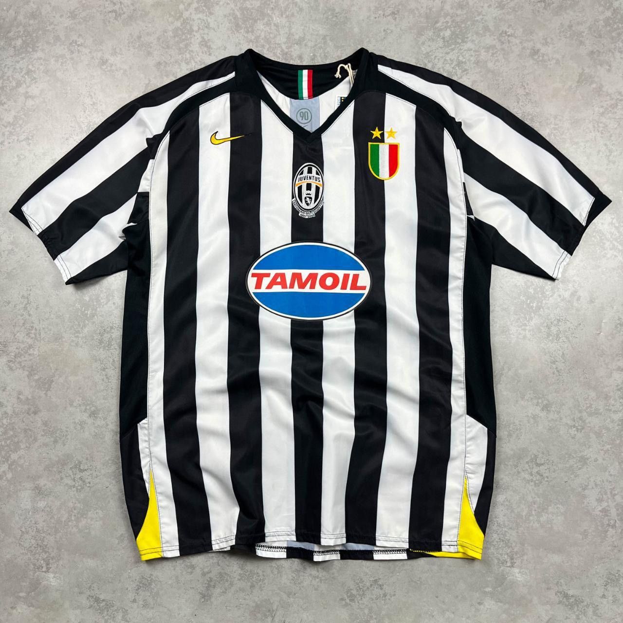 Nike 2005 JUVENTUS FOOTBALL JERSEY #10 outlets DEL PIERO Flaw Long Sleeve sz XL