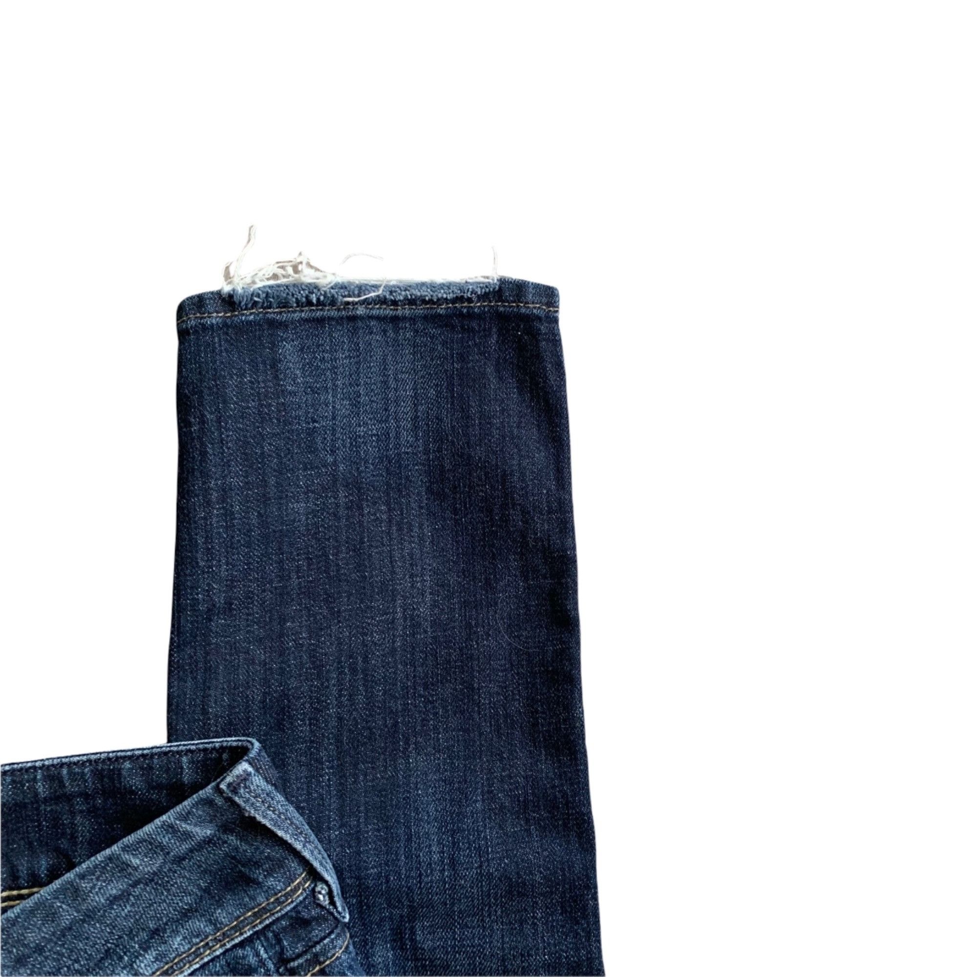 Hudson Hudson Collin Mid-Rise Dark Wash Skinny Denim Jeans24 Size 42" / US 20 - 3 Thumbnail