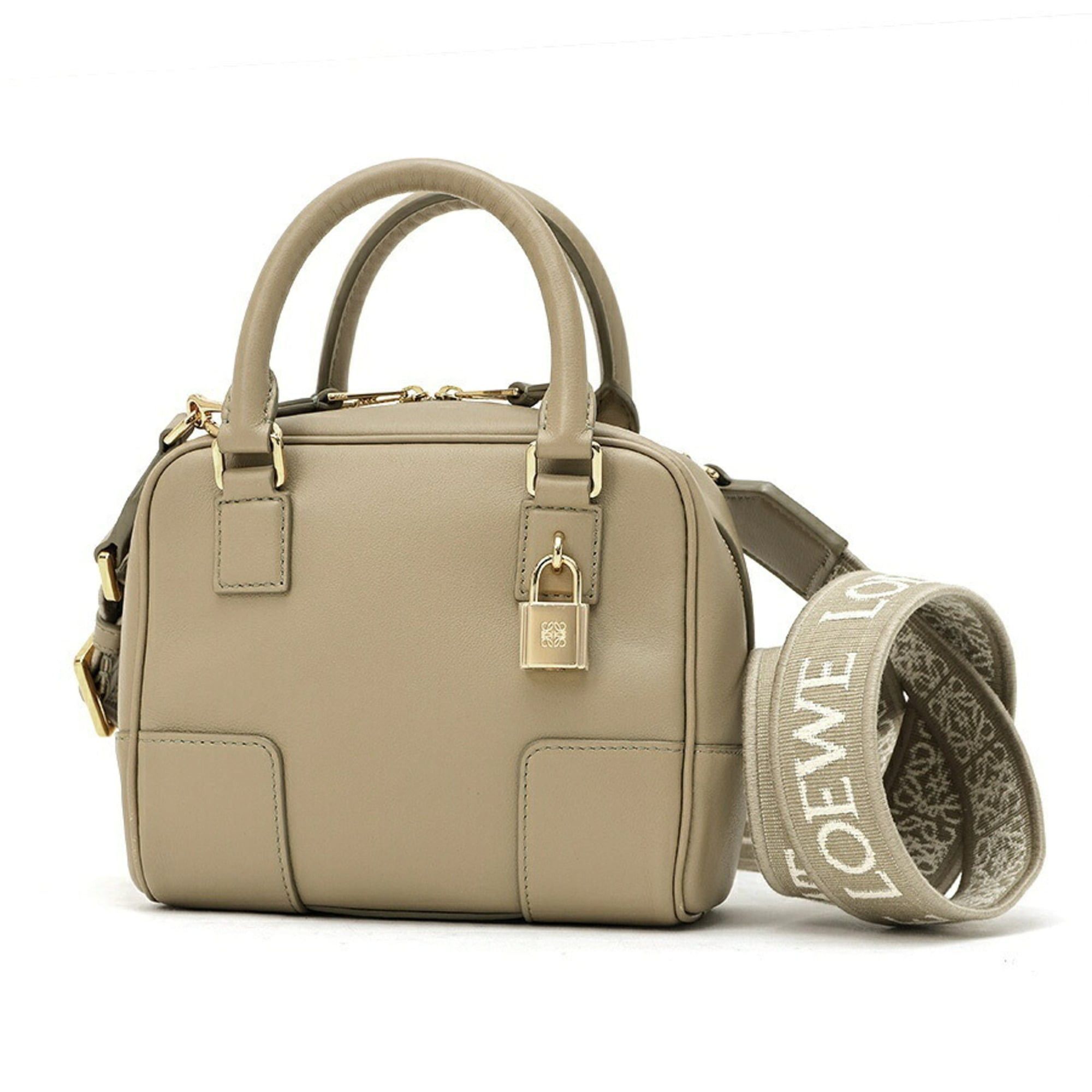 Loewe Loewe Amazona 16 Square Bag A039N21X01 Napa Calf Leather Clay Green Size ONE SIZE - 1 Thumbnail