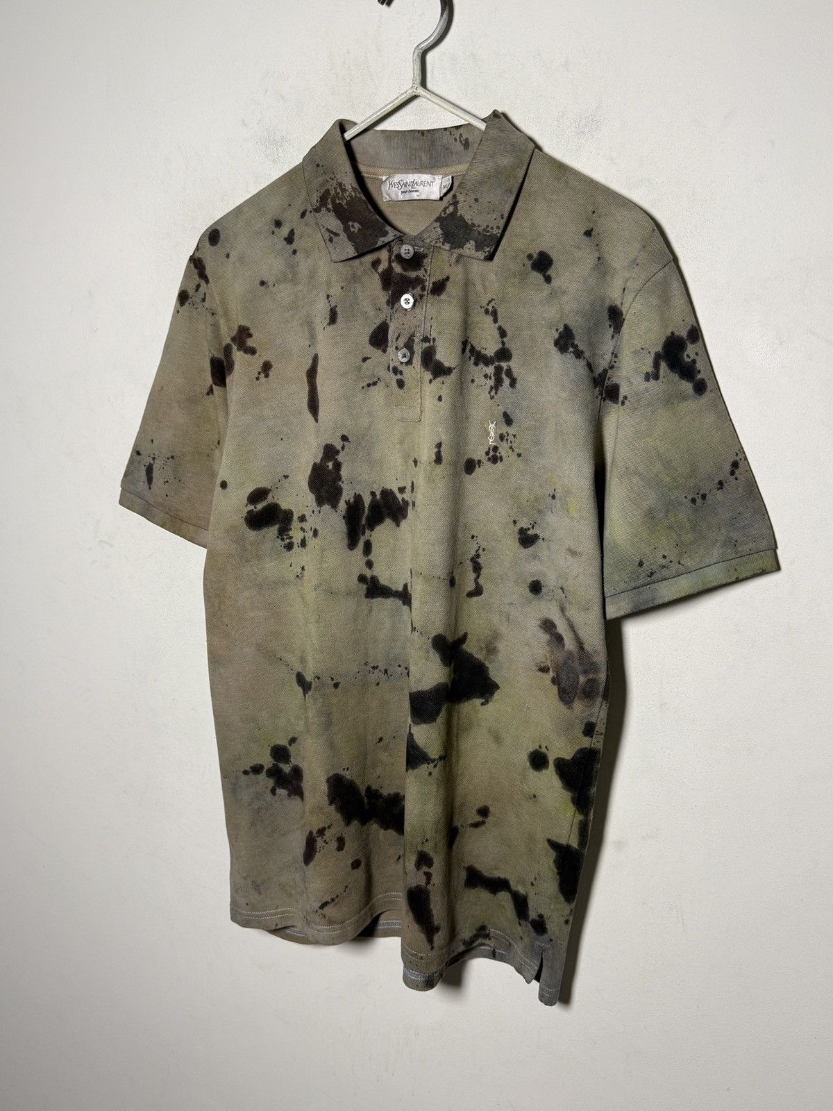 Yves Saint Laurent Vintage Yves Saint Laurent polo grunge painters Size US M / EU 48-50 / 2 - 2 Thumbnail