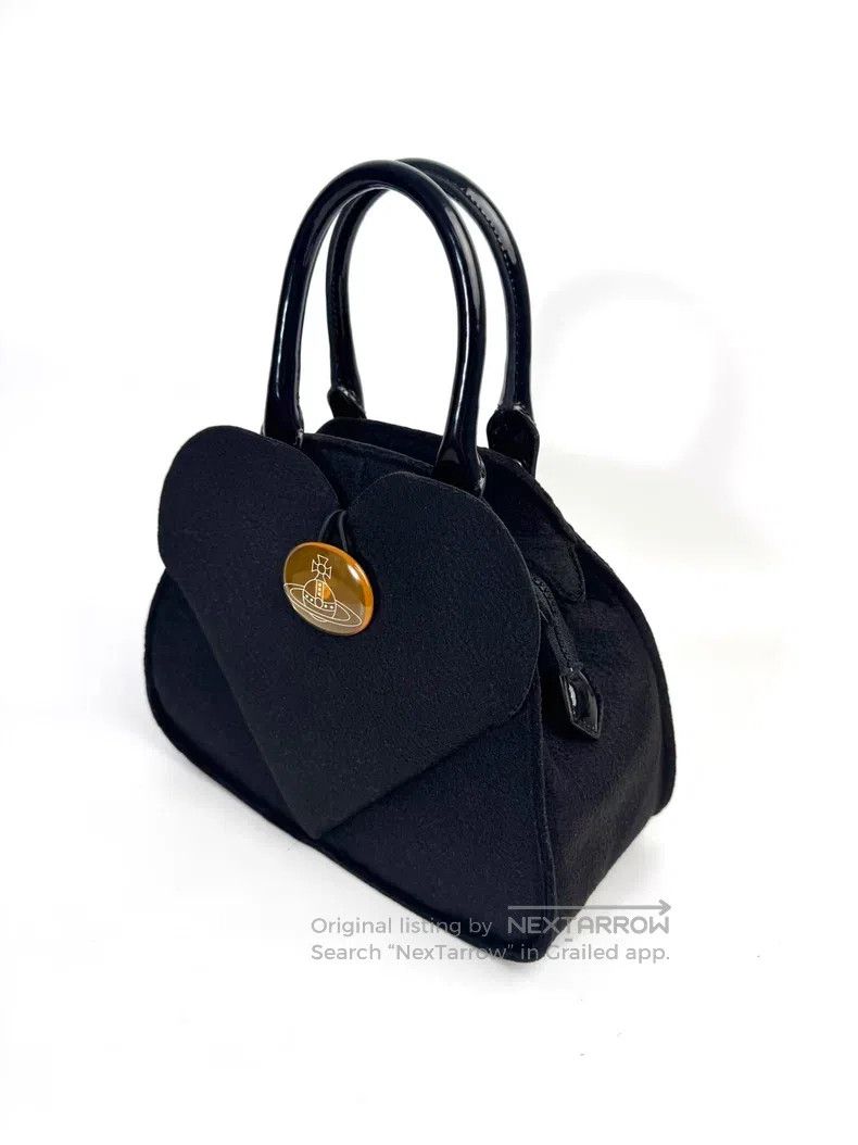 Vivienne Westwood Vivienne Westwood size os Heart Wool Felt Vintage Bag/Bowli Size ONE SIZE - 2 Thumbnail