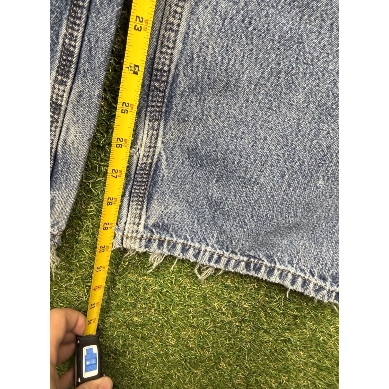 Carhartt Carhartt Carpenter Jeans Mens 40x32 Denim Original Dungaree Fit Workwear Jeans Carhartt B13DPS Blue 5-Pocket Relaxed Straight Mens Regular Size US 40 / EU 56 - 7 Thumbnail