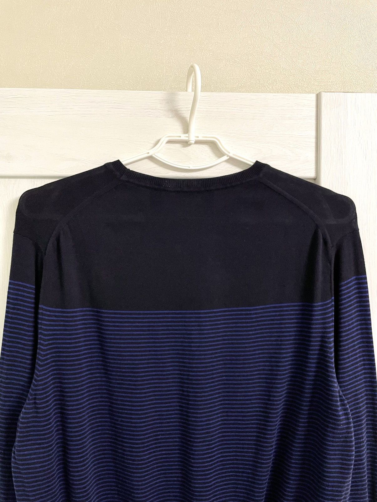 Ermenegildo Zegna Z Zegna Ermenegildo Striped Cotton Sweater Pullover Size US L / EU 52-54 / 3 - 12 Thumbnail
