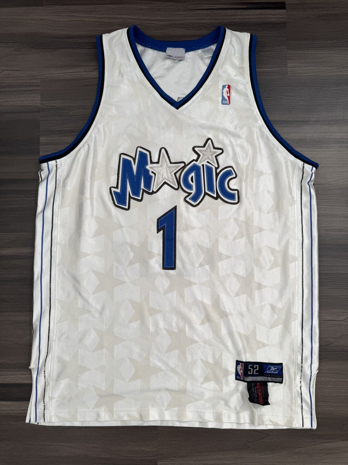 Reebok Tracy McGrady #1 Orlando Magic NBA Stitched Swingman Jersey Size US XXL / EU 58 / 5 - 1 Thumbnail