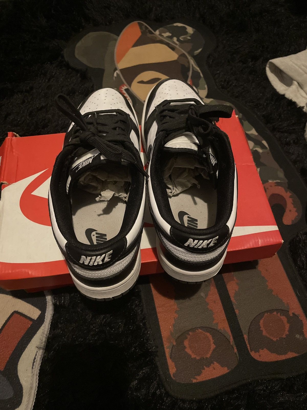 Nike Nike Dunk Low “Panda” 2021 Size US 9 / EU 42 - 4 Thumbnail