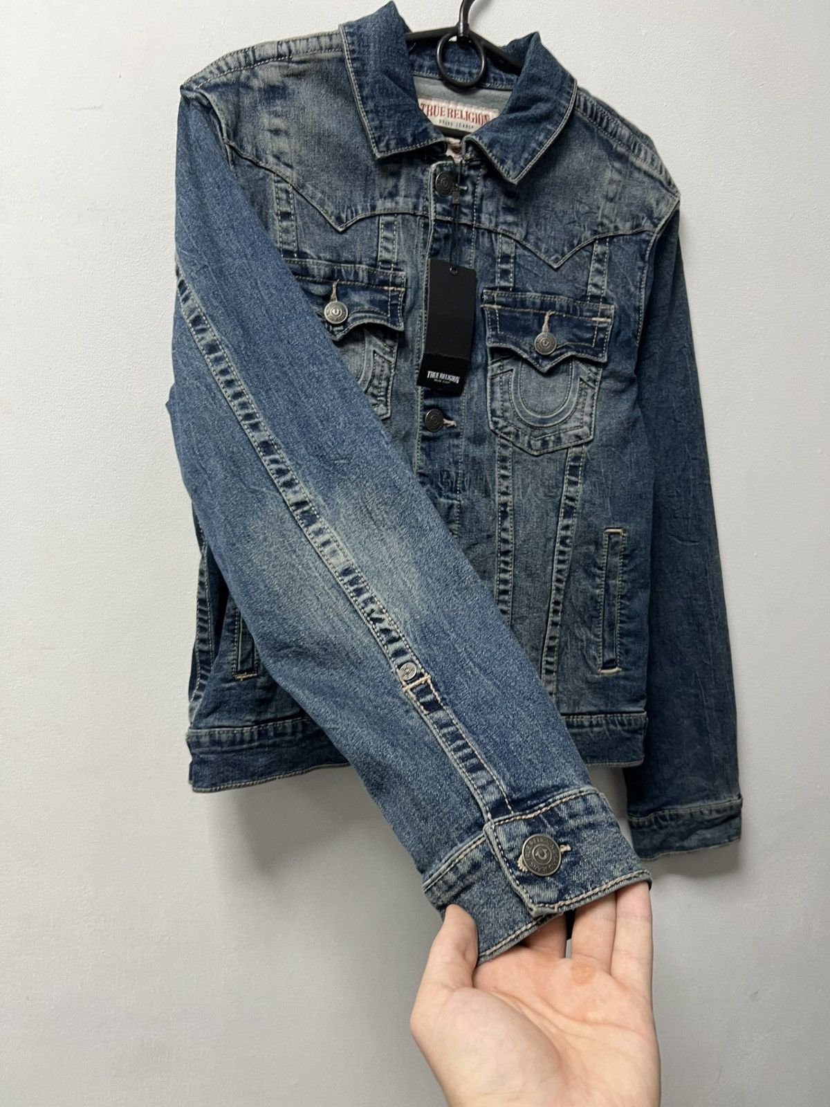 True Religion Vintage True Religion Jean Jacket Chief Keef Size US S / EU 44-46 / 1 - 3 Thumbnail