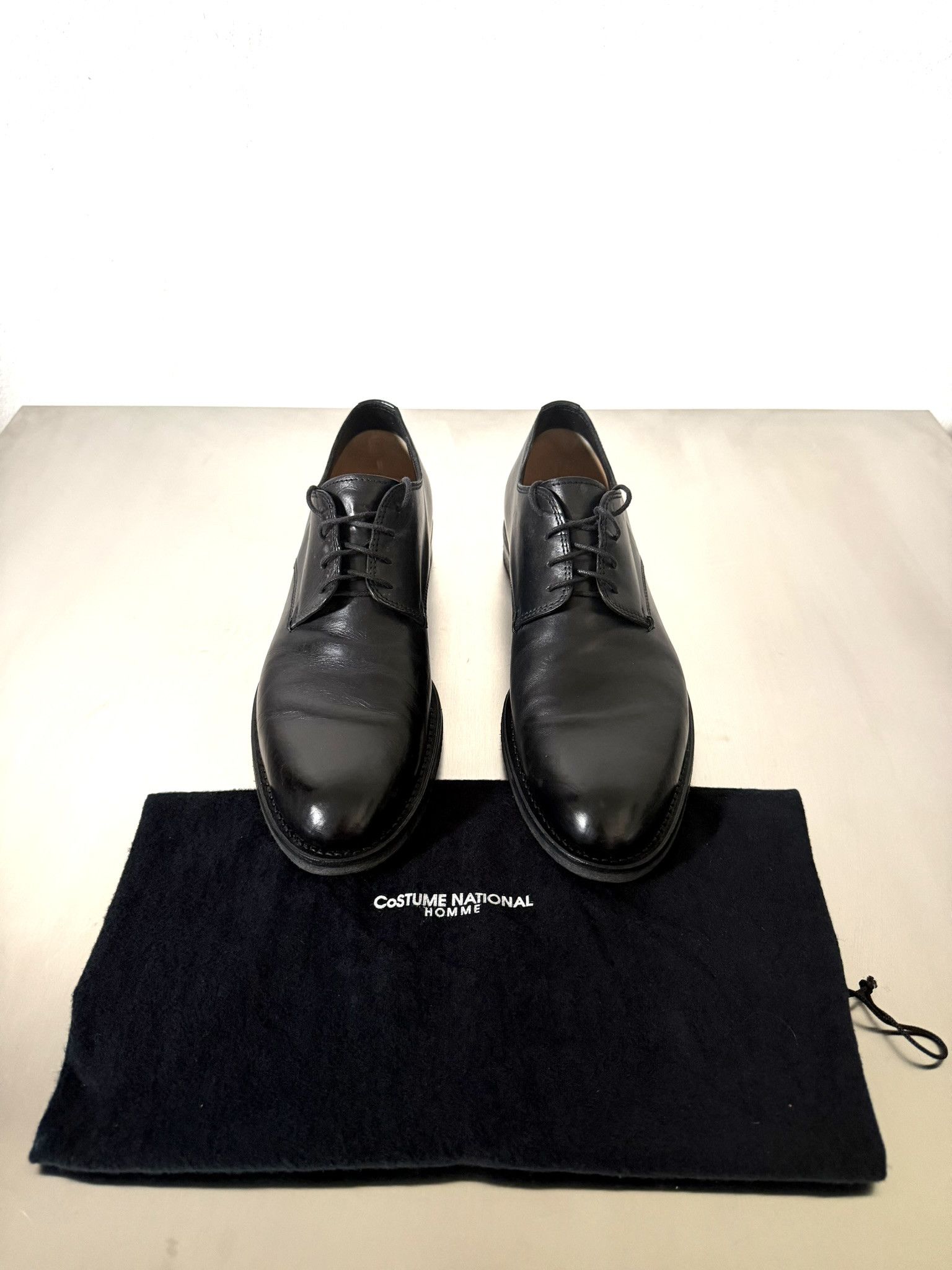 Costume National Costume National Homme Black Leather Derby EU44 Size US 11 / EU 44 - 7 Thumbnail