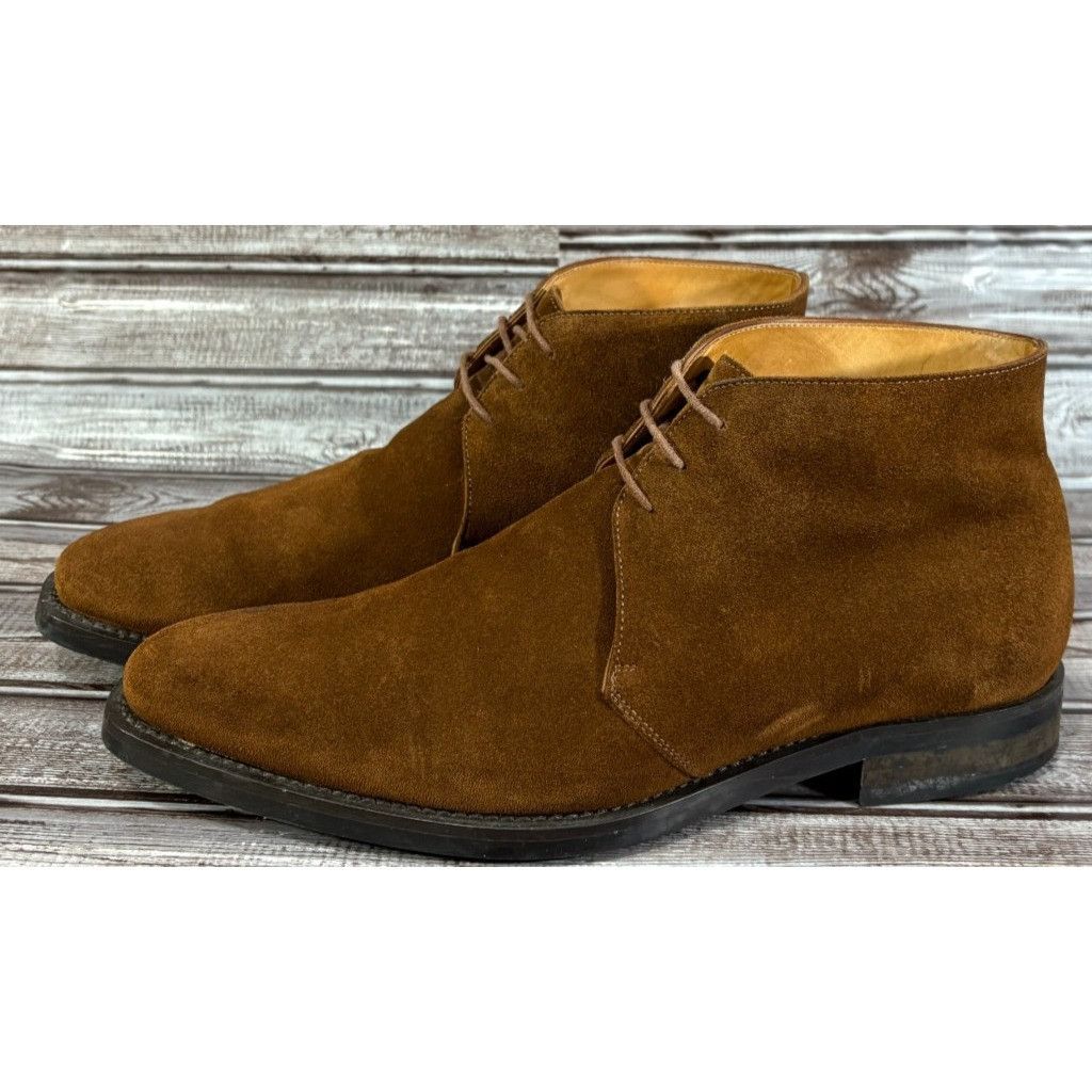 Suitsupply Suitsupply Italian Suede Ankle Chukka Boots sz 9 US 42 color Size US 9 / EU 42 - 1 Thumbnail