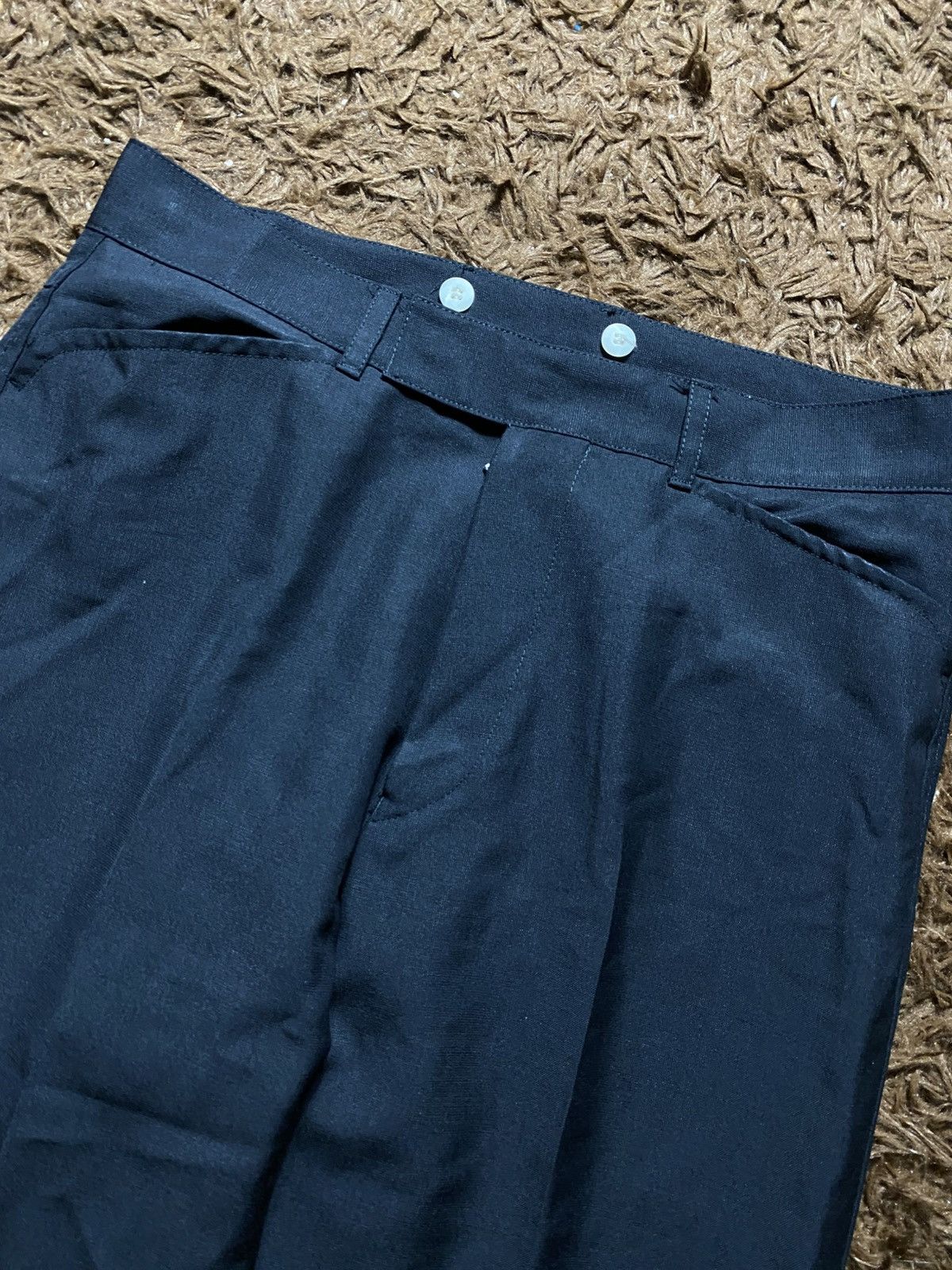 Gucci × Tom Ford 90s - GUCCI TOMFORD WOOL&MOHAIR TROUSER Size 32" / US 10 / IT 46 - 5 Thumbnail
