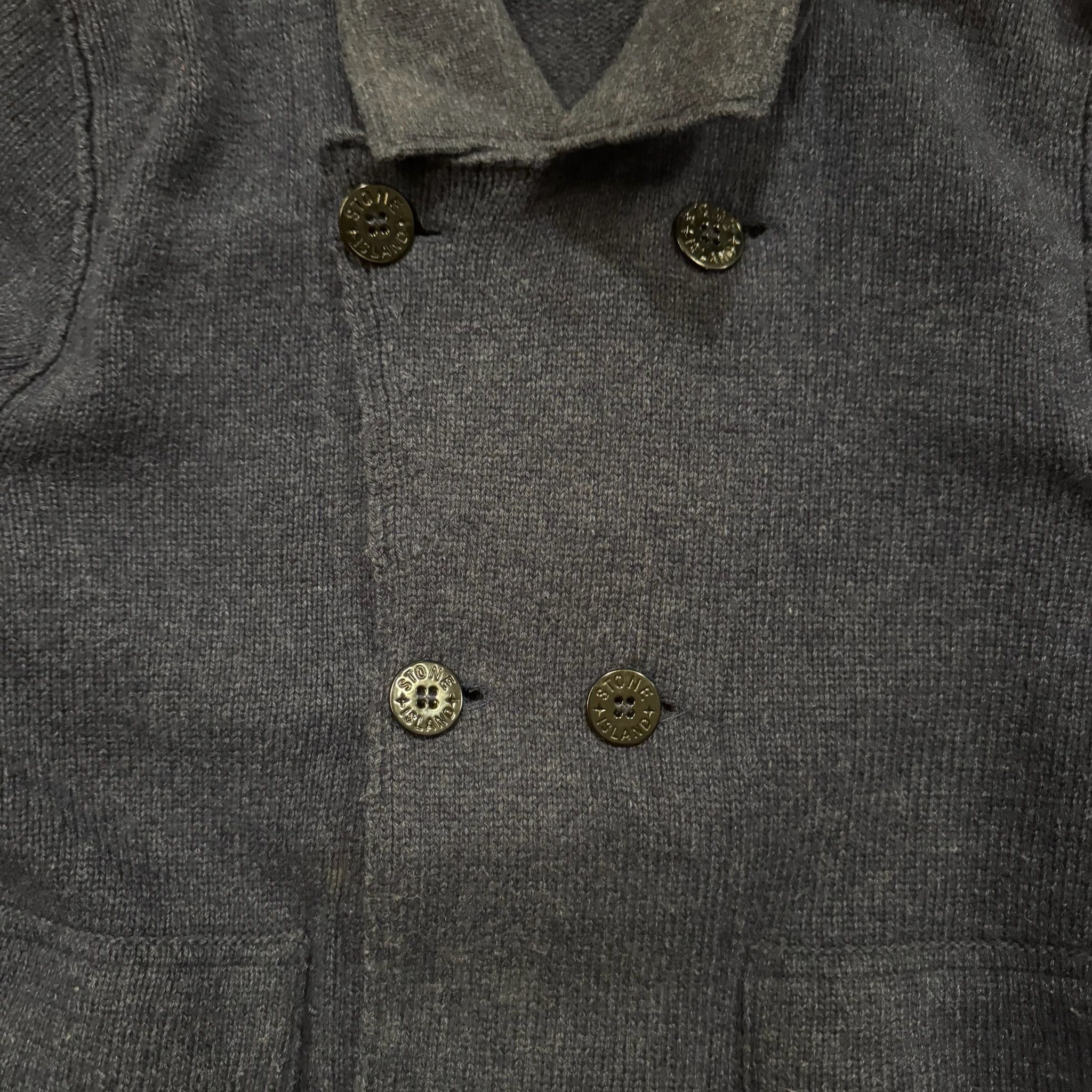 Stone Island Stone Island blue wool sweater Size US L / EU 52-54 / 3 - 5 Thumbnail