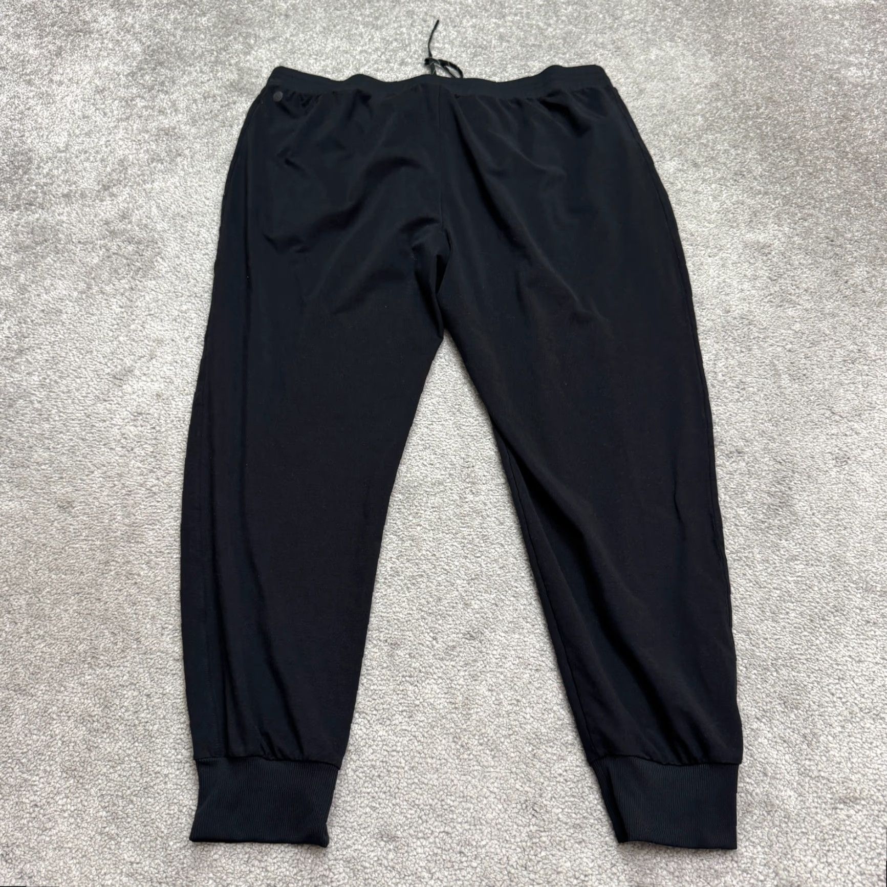 Vintage Zella Pyrite Slim Fit Sweatpants Mens XL Black Athletic Workout Training Jogger Size US 36 / EU 52 - 2 Thumbnail