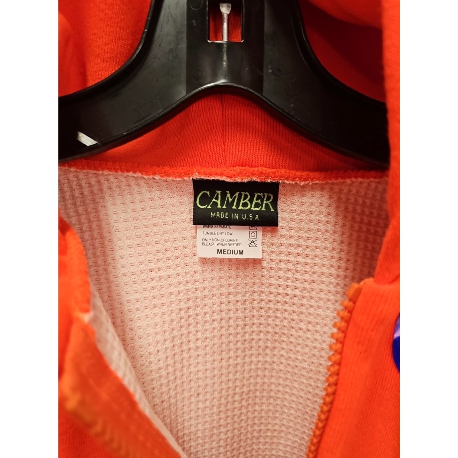 Vintage VINTAGE Camber Hoodie Full Zip Mens M Orange Heavyweight Insulated Lined Thermal Hooded Pockets USA 80s 90s Streetwear Skatework Extraneous? Size US M / EU 48-50 / 2 - 3 Thumbnail