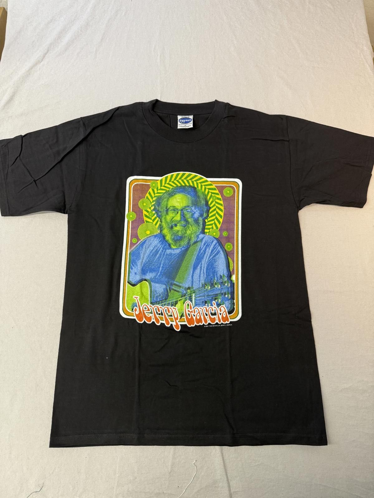 Designer VTG Jerry Garcia T-shirt Cosmic Grateful Dead 2001 - M Size US M / EU 48-50 / 2 - 1 Thumbnail
