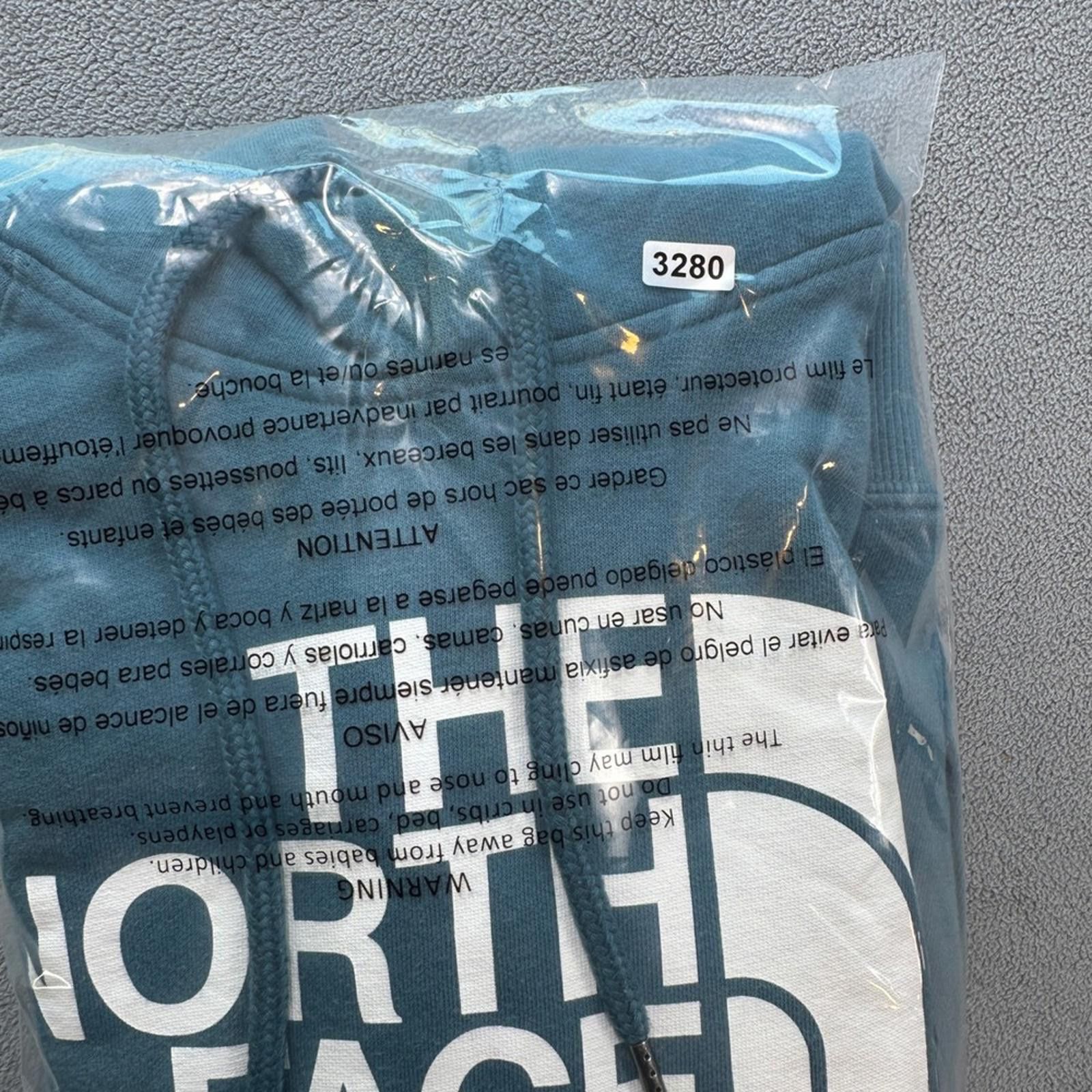 The North Face The North Face Womens Hoodie Pullover Teal Logo Sweatshirt M Size M / US 6-8 / IT 42-44 - 7 Thumbnail