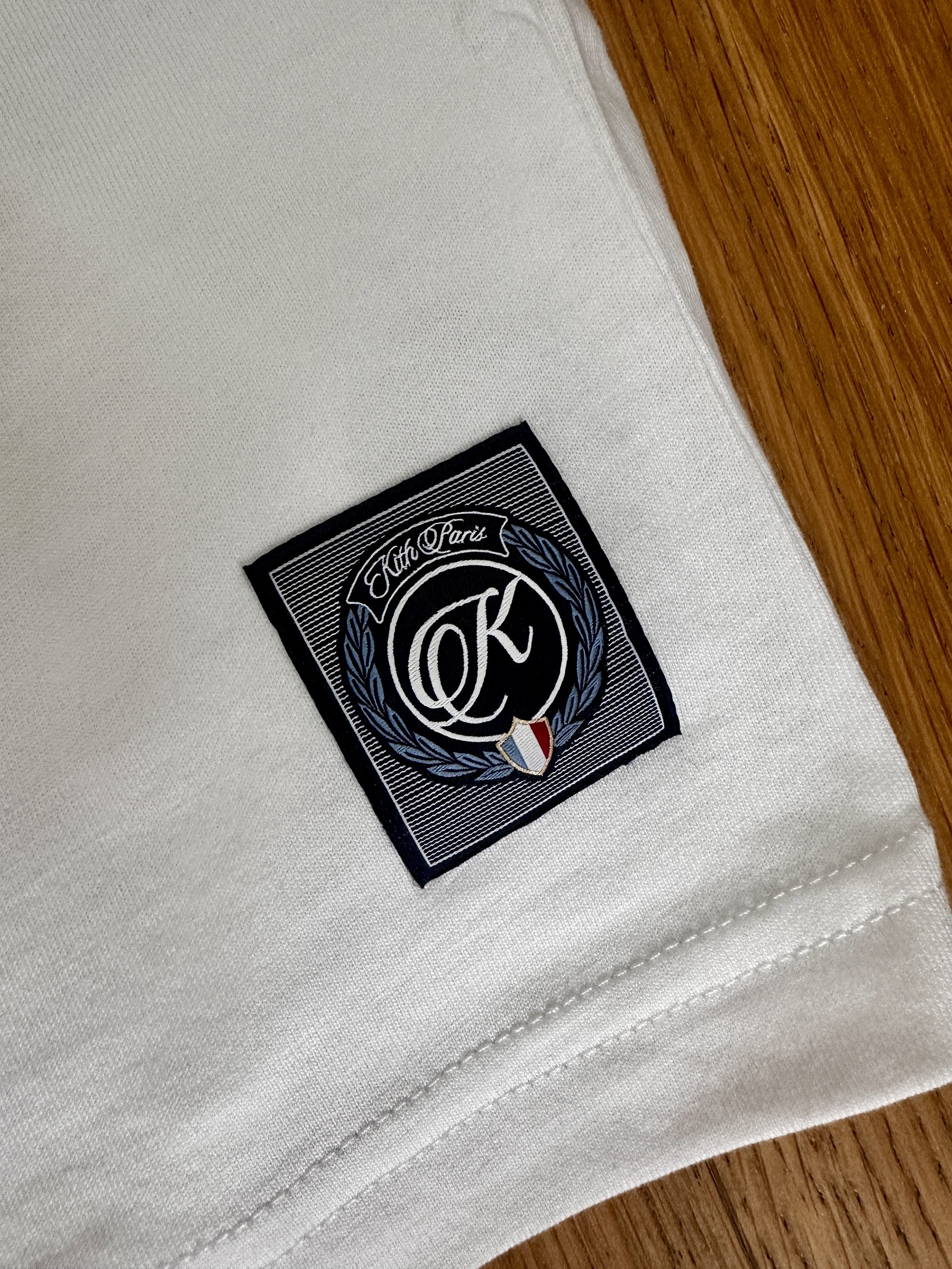 Kith EXCLUSIVE Kith Paris Logo Tee in White from Paris Size US M / EU 48-50 / 2 - 4 Thumbnail