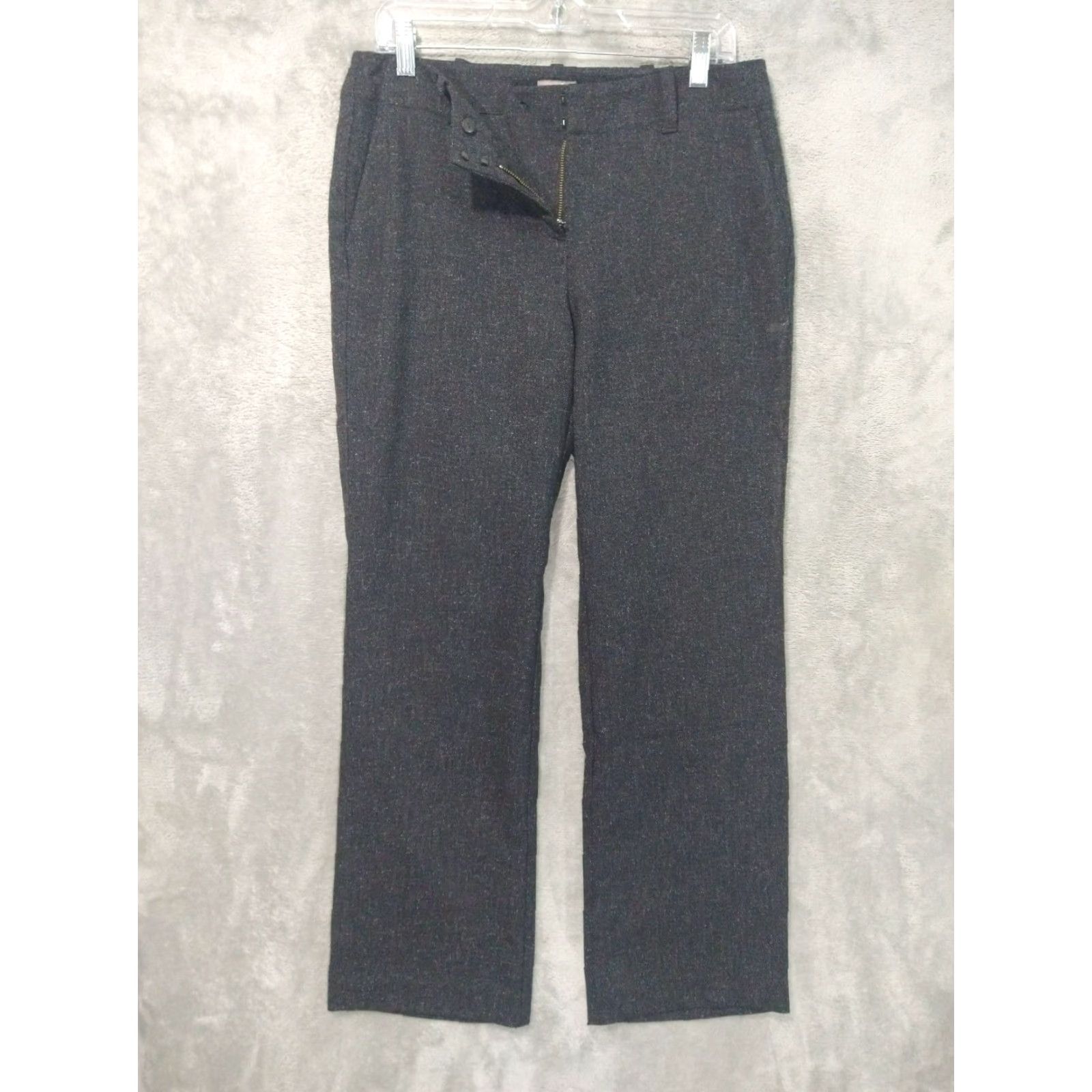 J. Jill J Jill Dress Pants Womens 8 Petite Gray Straight Leg Mid Rise Stretch Trousers Dress Pants Woman 8 Petite Gray Straight Leg Mid Rise Stretch Trousers Size 30" / US 8 / IT 44 - 2 Thumbnail