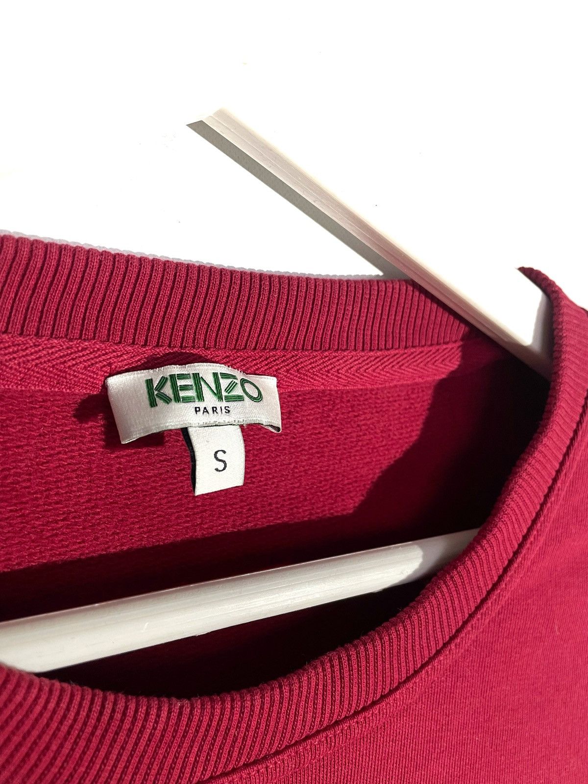 Kenzo Kenzo Paris Women Red Sweatshirt Big Logo Flower Print S Size S / US 4 / IT 40 - 4 Thumbnail