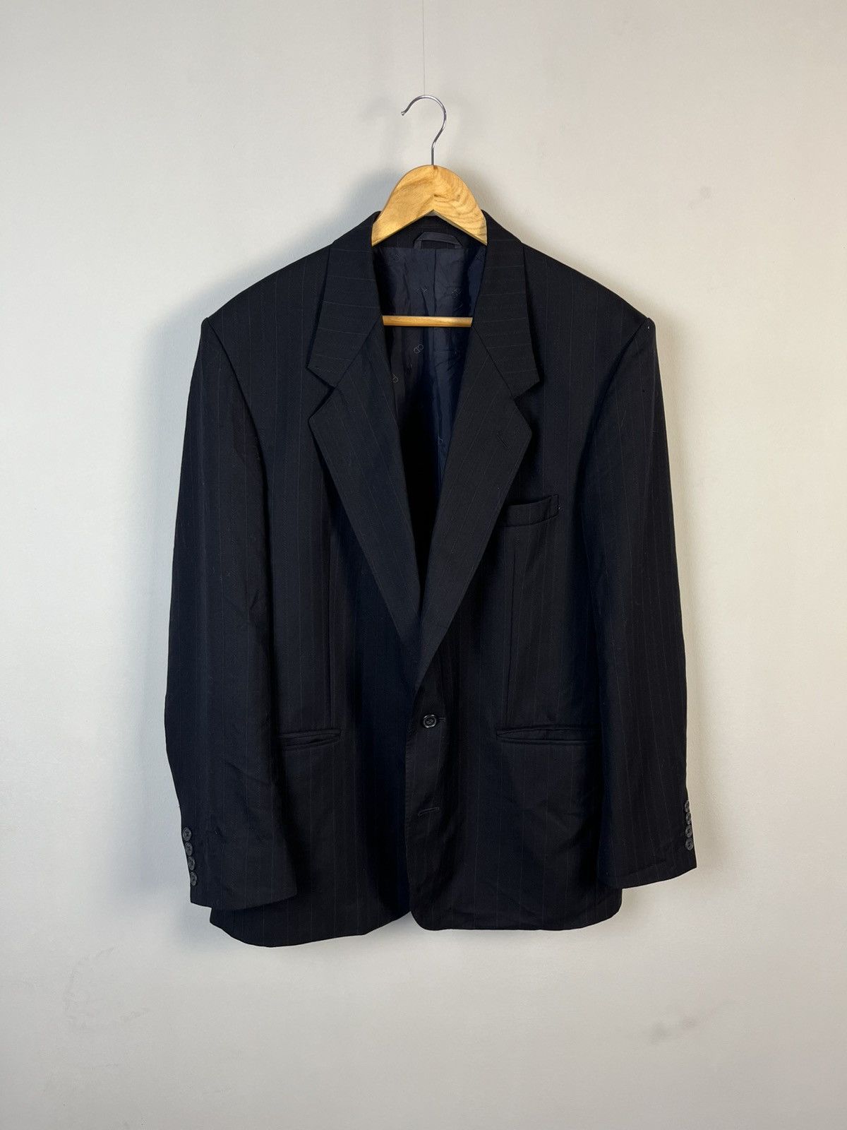 Christian Dior Monsieur × Vintage Christian Dior Monsieur Vintage Luxury Wool Blazer Jacket Size 42R - 1 Thumbnail