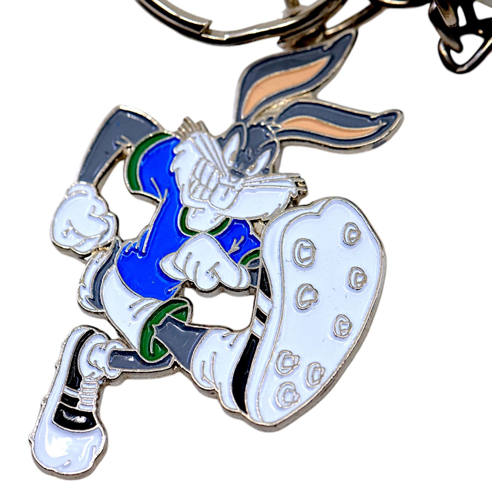 Warner Bros Warner Brothers Bugs Bunny Looney Tunes 1997 Soccer Keychain Size ONE SIZE - 2 Thumbnail