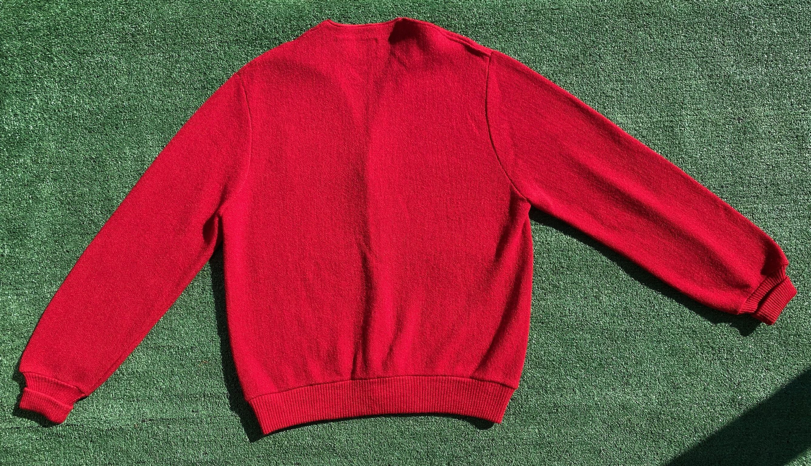 Vintage 60’s Arnold Palmer Alpaca Wool Distressed Cardigan Medium Size US M / EU 48-50 / 2 - 5 Thumbnail