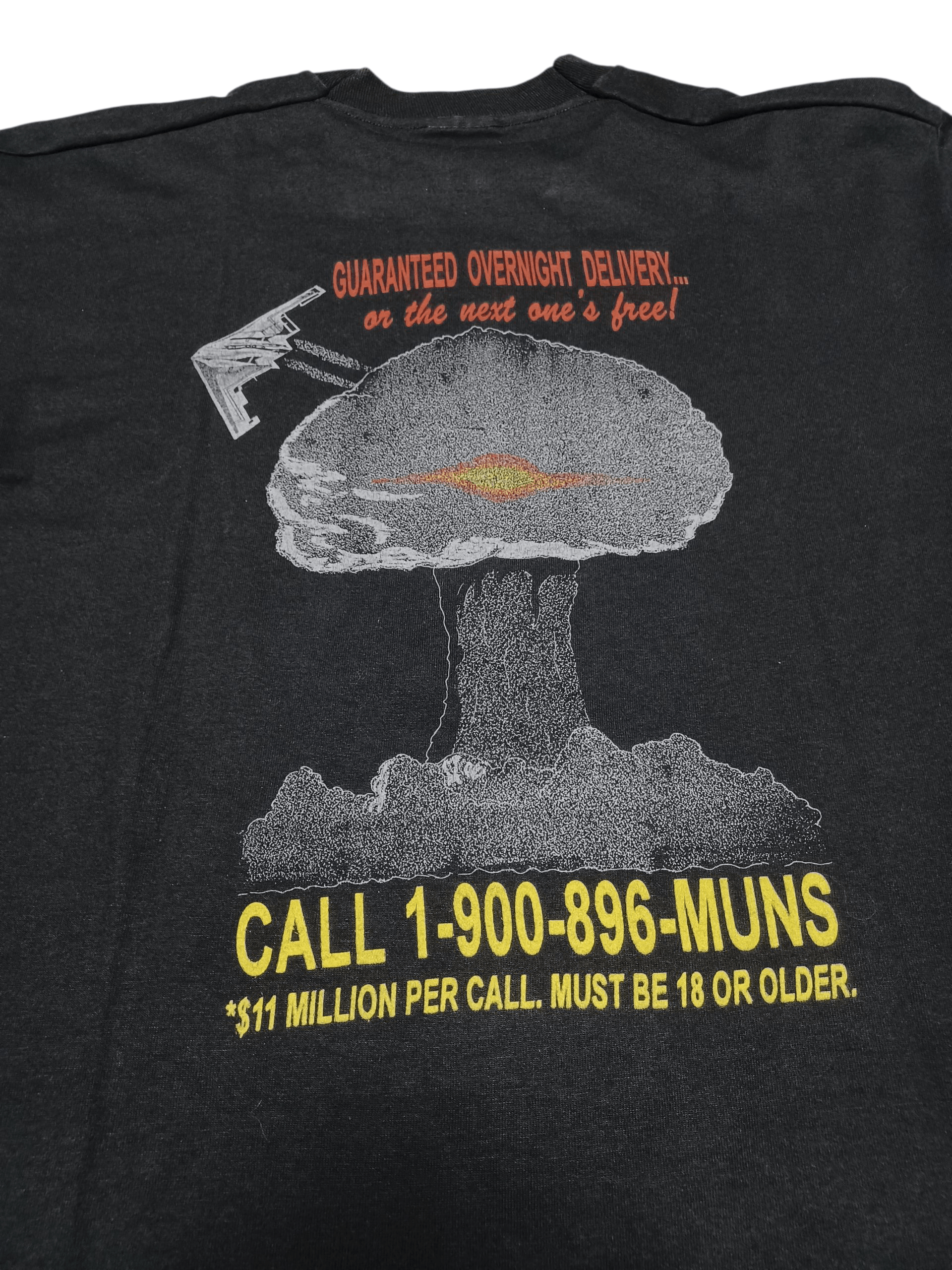 Fruit Of The Loom 896 MUNS NUCLEAR BOMB VINTAGE MILITARY FOTL TEE Size US L / EU 52-54 / 3 - 2 Thumbnail