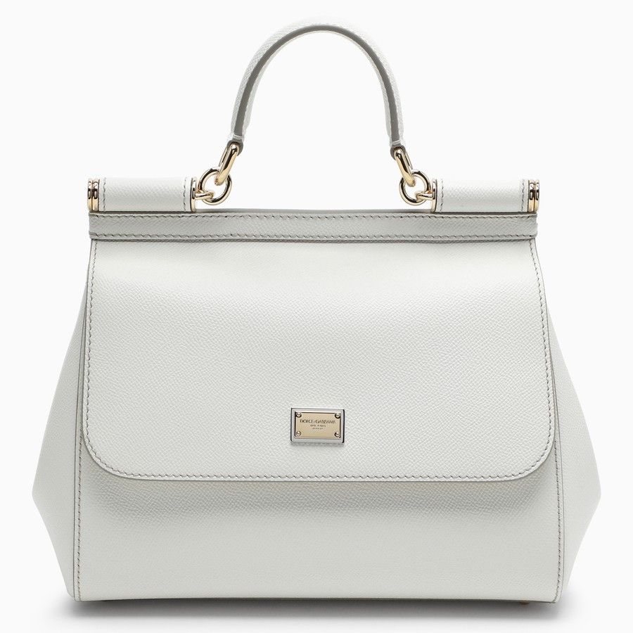 Dolce & Gabbana o1d2blof0824 Size : OS / Medium Handbag in White Size ONE SIZE - 1 Thumbnail