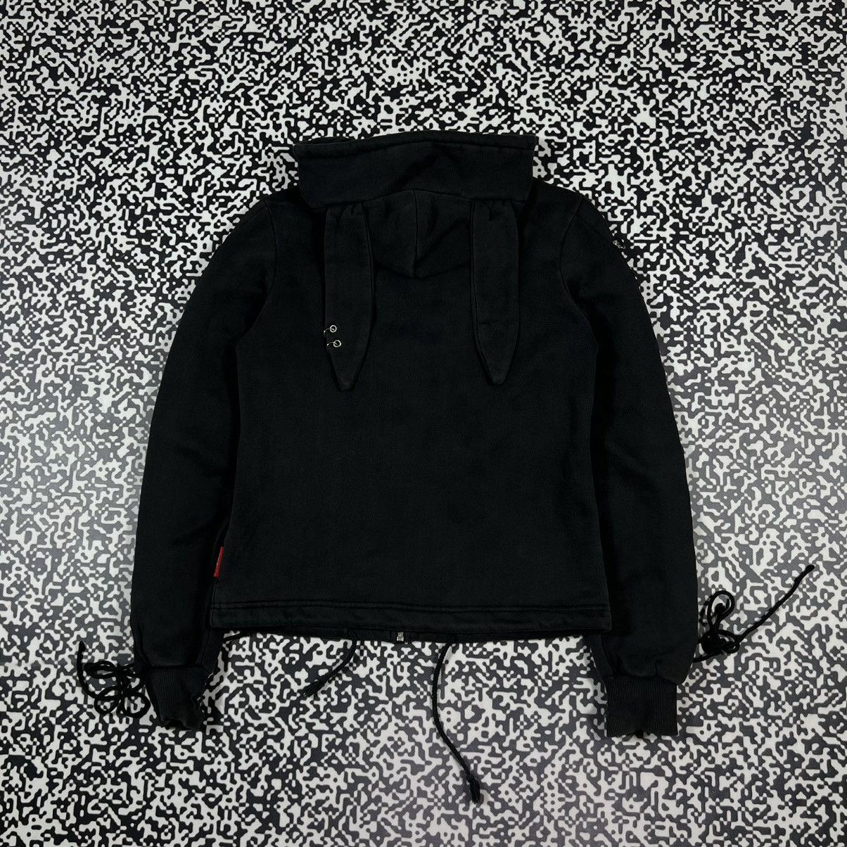 Japanese Brand Vintage Y2K Living Dead Souls Gothic Bunny Style Zip Hoode Size S / US 4 / IT 40 - 3 Thumbnail