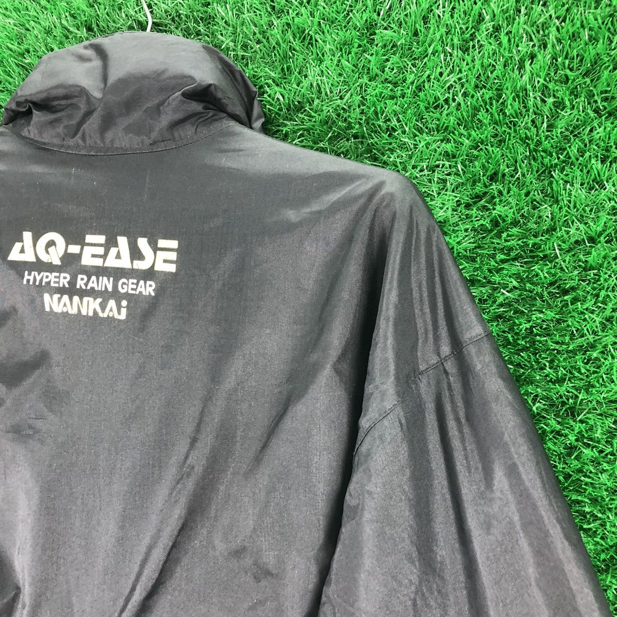 Japanese Brand Vintage 90's Nankai Hyper Rain Gear Nylon Jacket Size US L / EU 52-54 / 3 - 5 Thumbnail