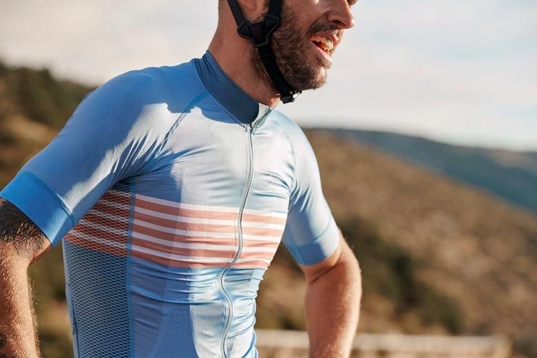 Pas Normal Studios [M] Striped Solitude Jersey in Blue Size US M / EU 48-50 / 2 - 12 Thumbnail