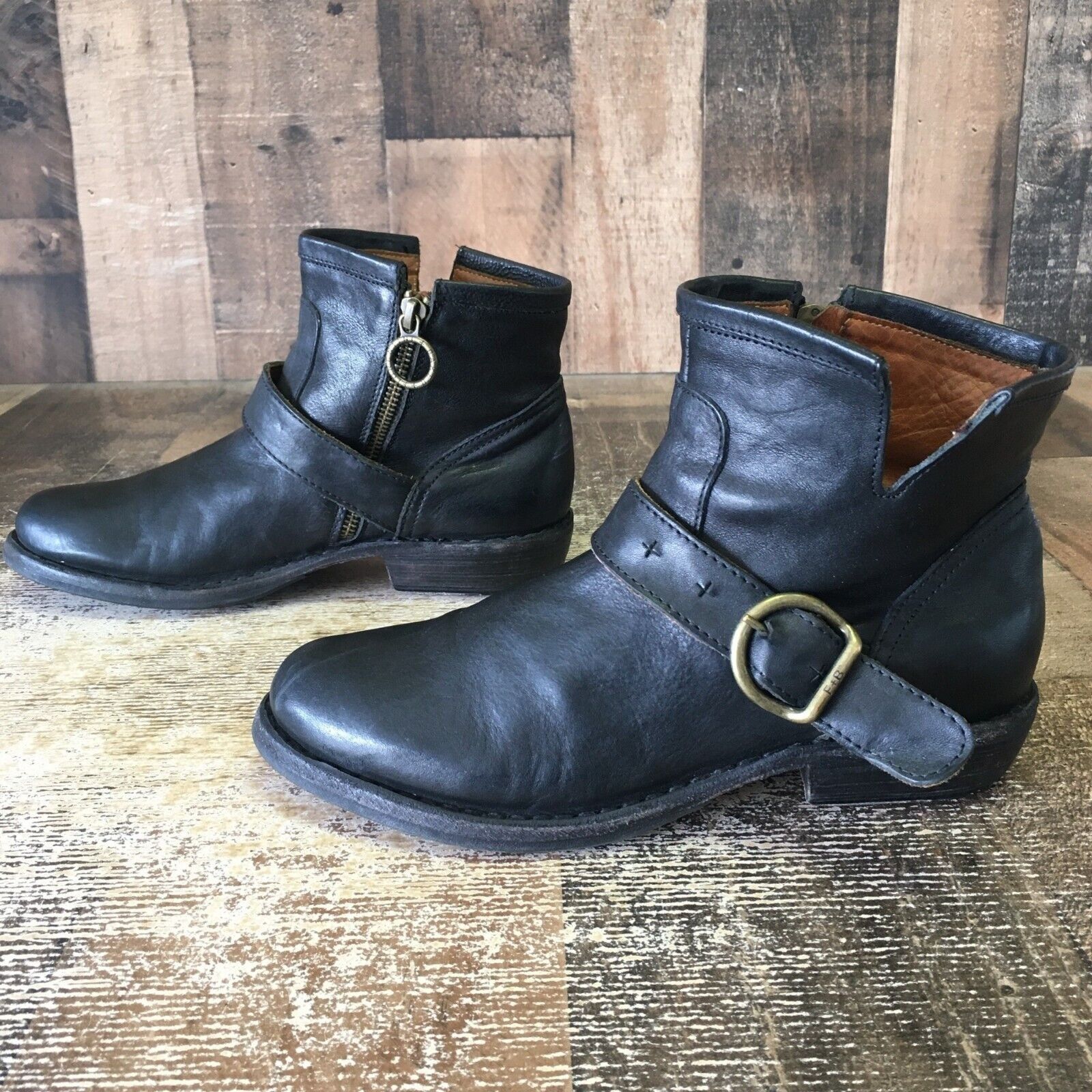 Fiorentini + Baker Fiorentini Baker Black Ankle Boots Womens EUR 36 US 6 Size US 6 / IT 36 - 12 Thumbnail